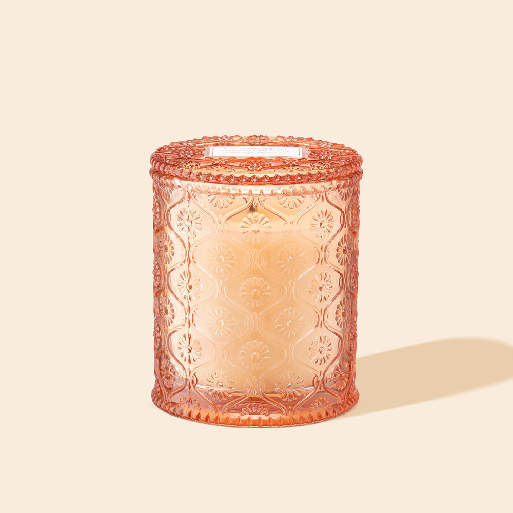 Maelyn - Citrine & Pink Peony 6oz Candle