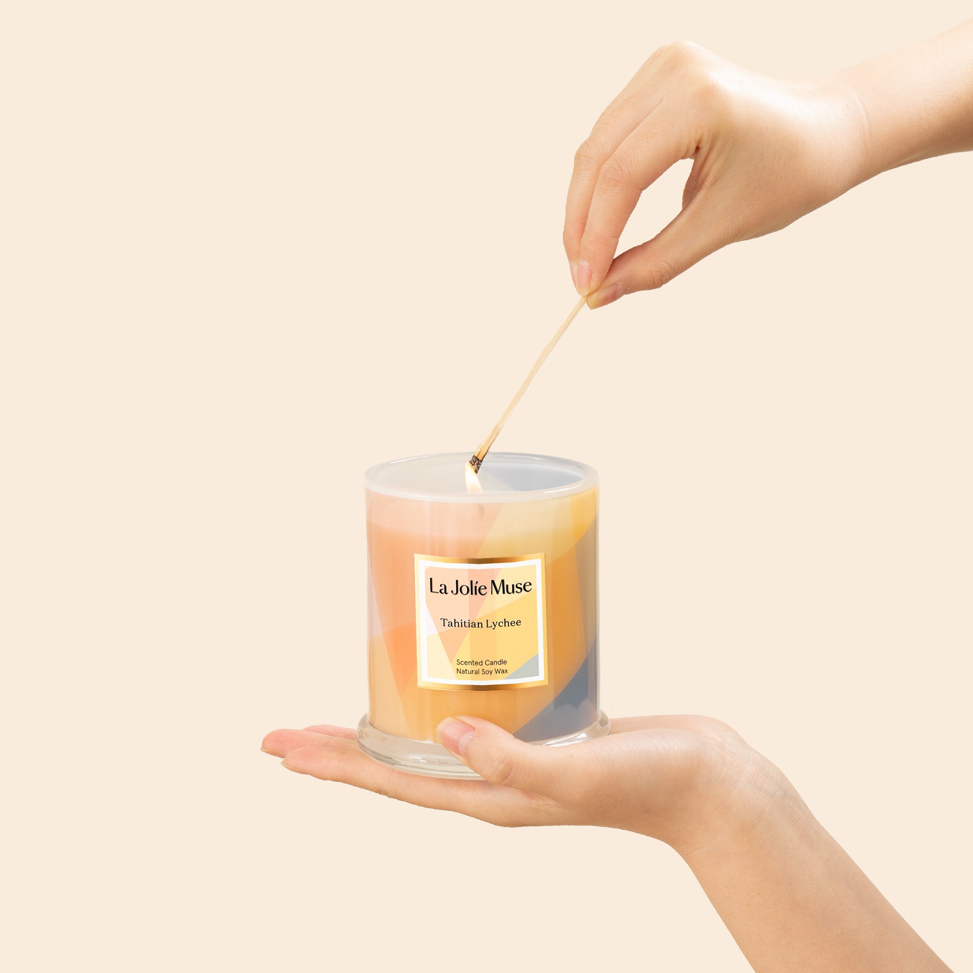 Roesia Zest - Tahitian Lychee 10oz Candle Candles 2_2_de817190-1ca6-4520-8b00-e70a049c649e La Jolie Muse
