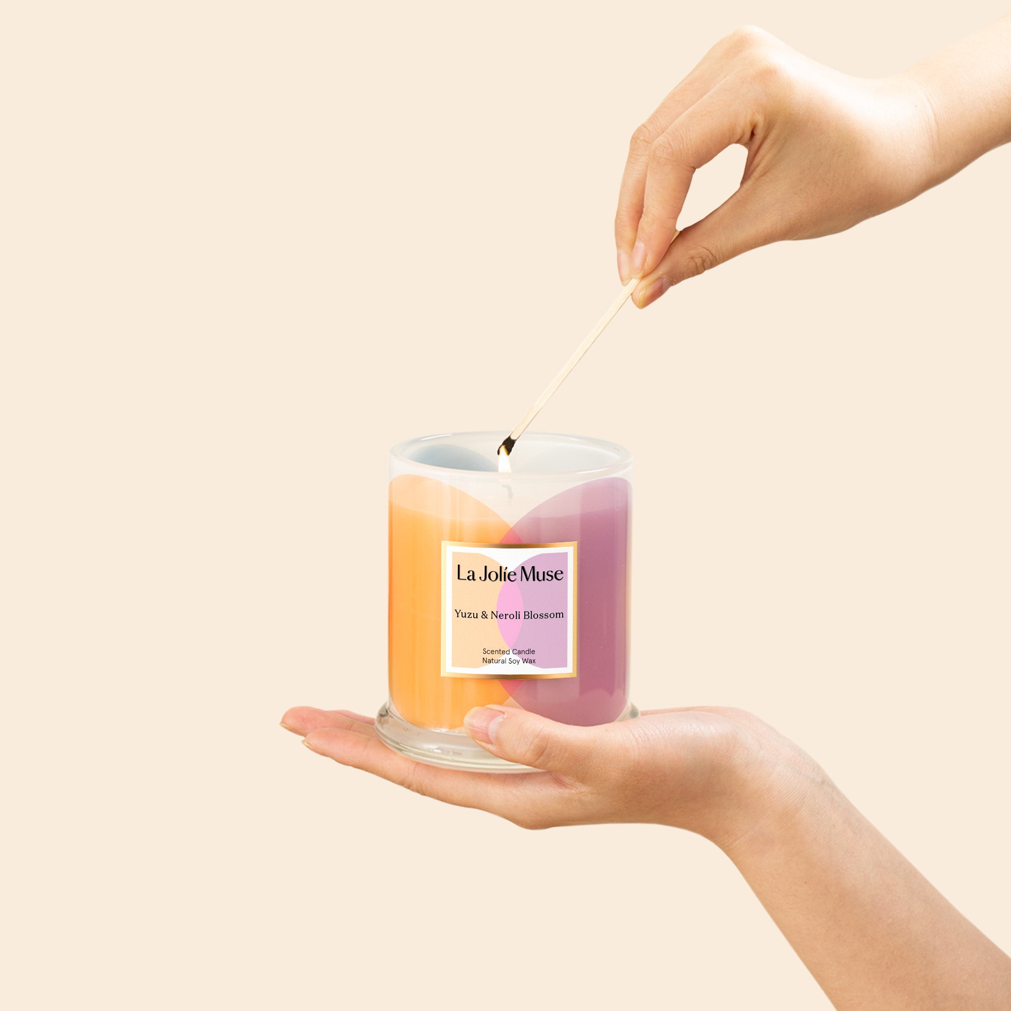 Roesia Zest - Yuzu & Neroli Blossom 10oz Candle Candles 2_4_009b1a87-262c-43df-a109-5913f1cd79e4 La Jolie Muse