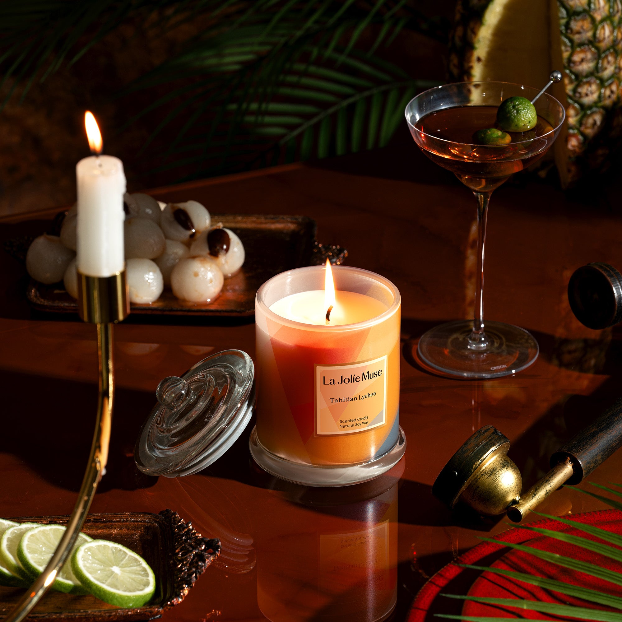Roesia Zest - Tahitian Lychee 10oz Candle Candles 3_15_b2f5e615-7458-41e8-945c-f2b551beb5ef La Jolie Muse