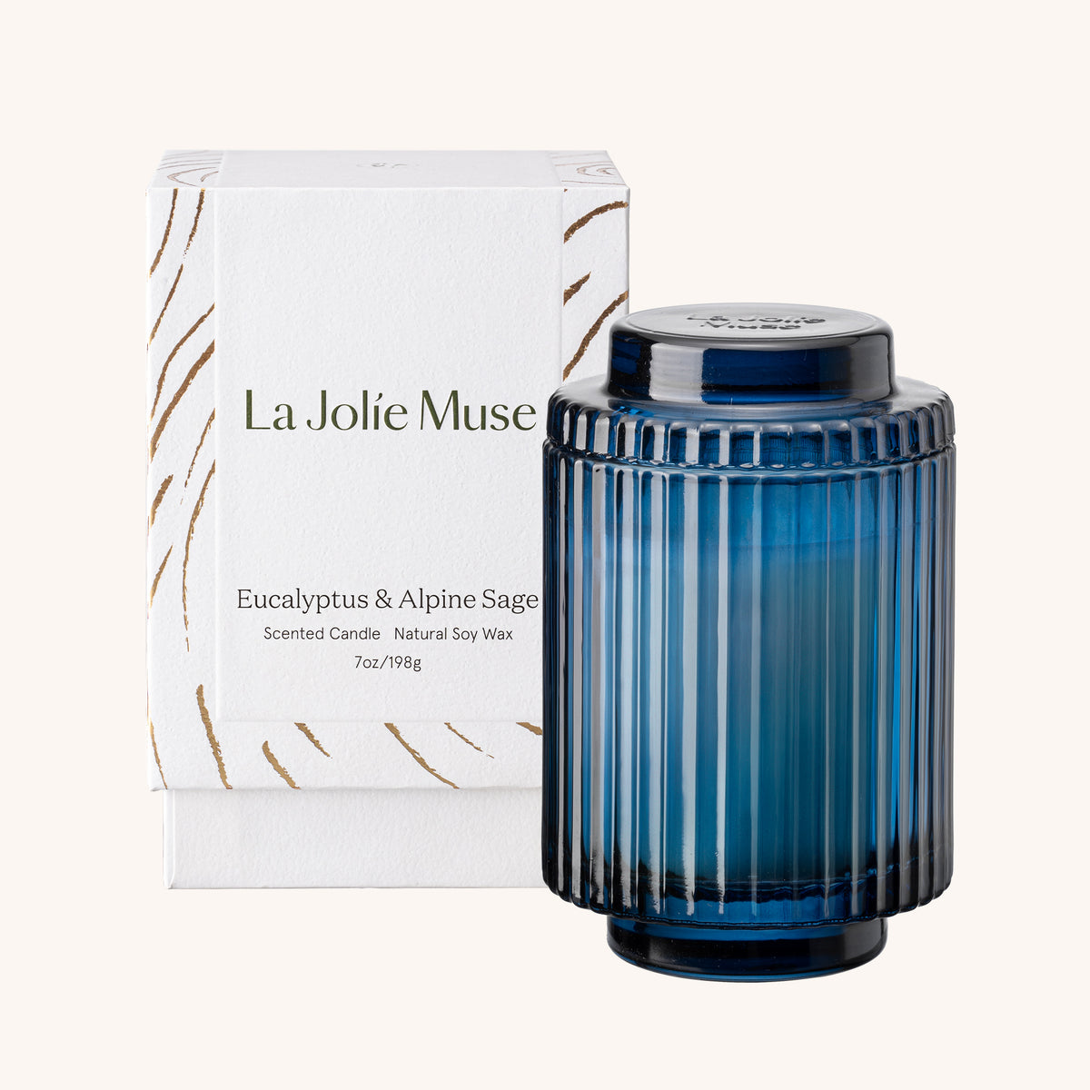 Amélie – Eucalyptus & Alpine Sage Candle Amelie_EucalyptusAlpineSage_PDP_7oz_box La Jolie Muse