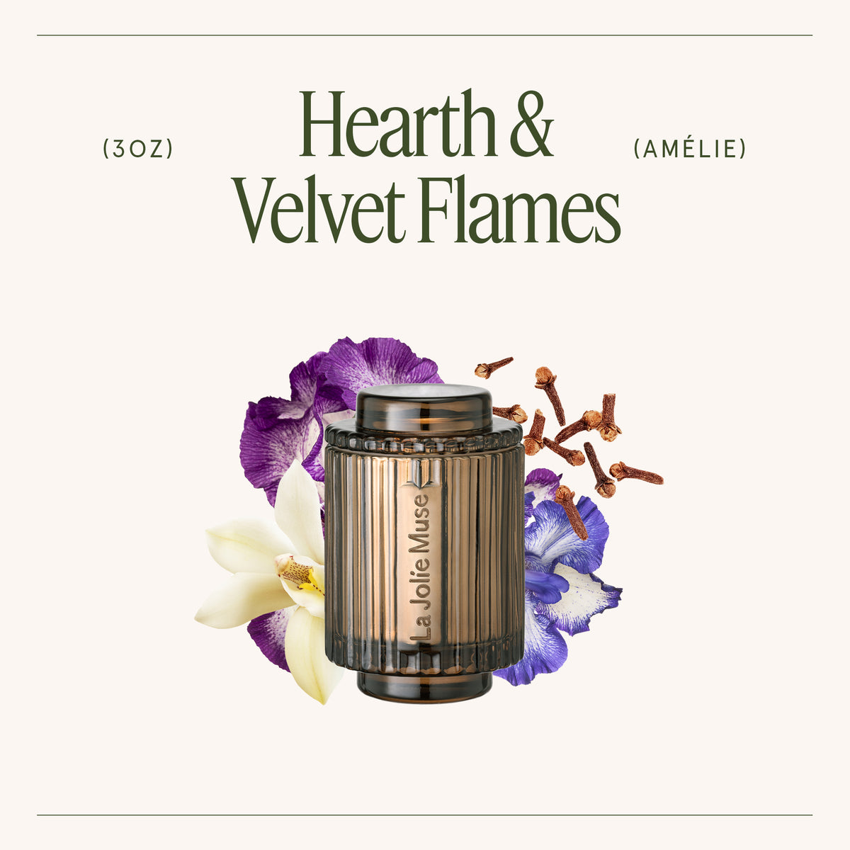 Amélie – Hearth & Velvet Flames 3oz Candle Amelie_HearthVelvetFlames_PDP_3oz_3 La Jolie Muse