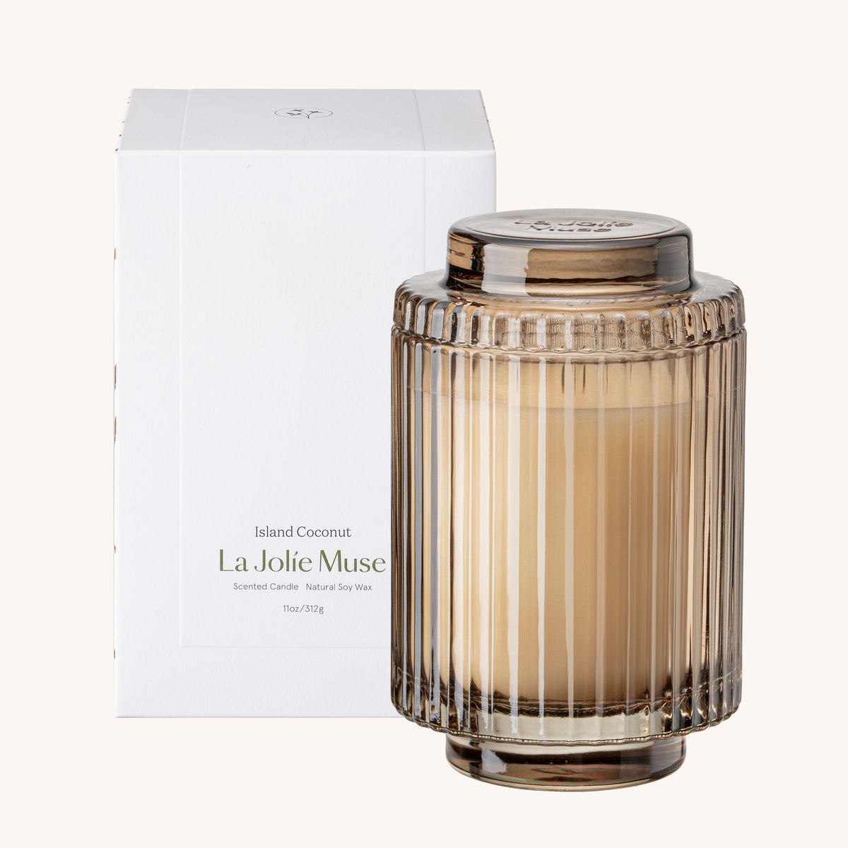 Amélie – Island Coconut Candle Amelie_IslandCoconut_PDP_11oz_box La Jolie Muse