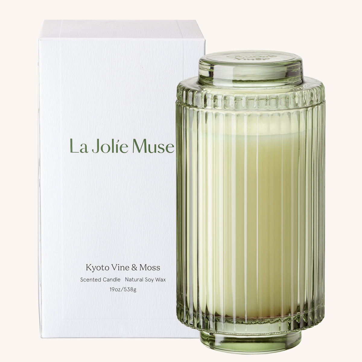 Amélie– Kyoto Vine & Moss Candle Amelie_KyotoVineMoss_PDP_19oz_box La Jolie Muse