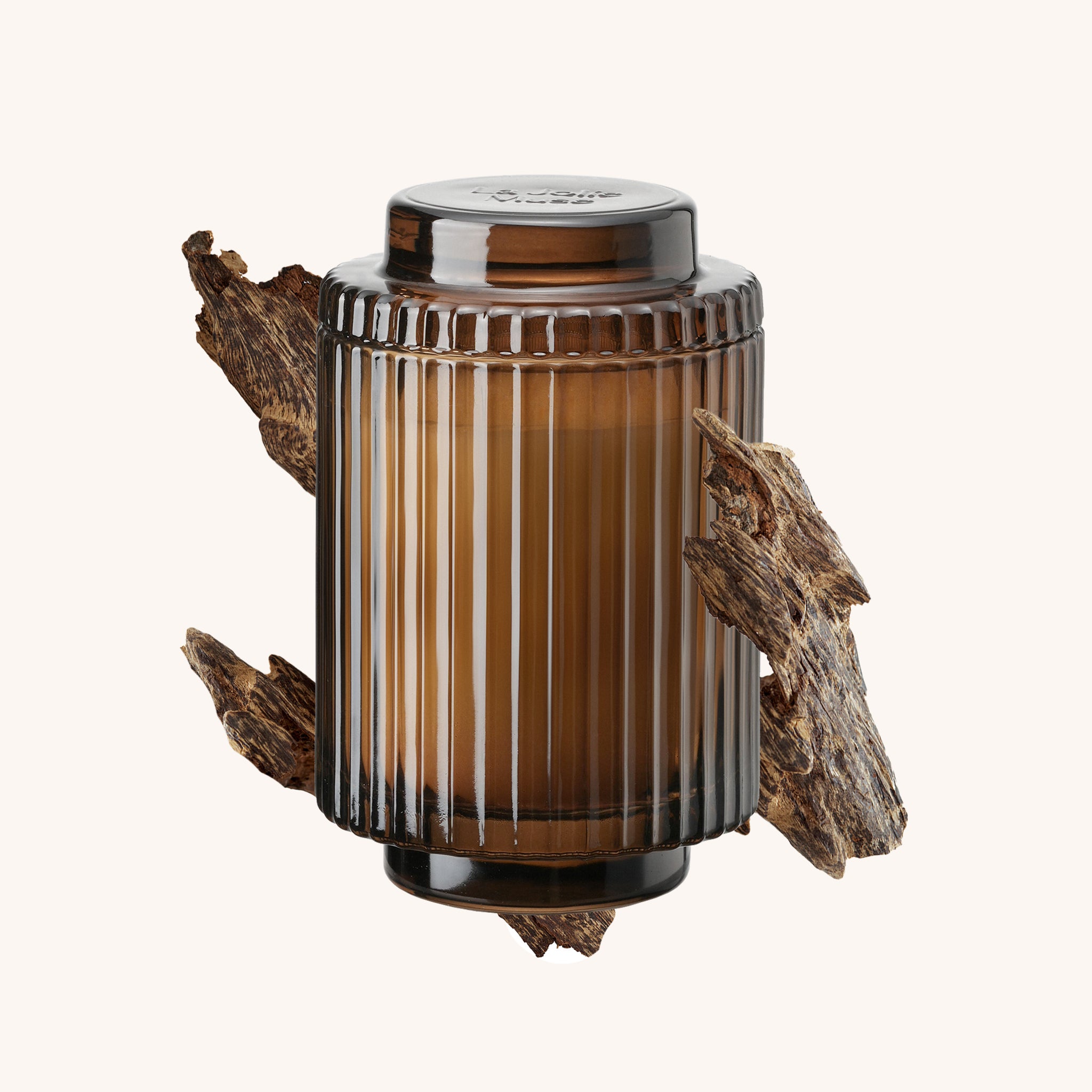 Amélie – Saffron & Oud Candle Amelie_SaffronOud_PDP_11oz_Hover LA JOLIE MUSE