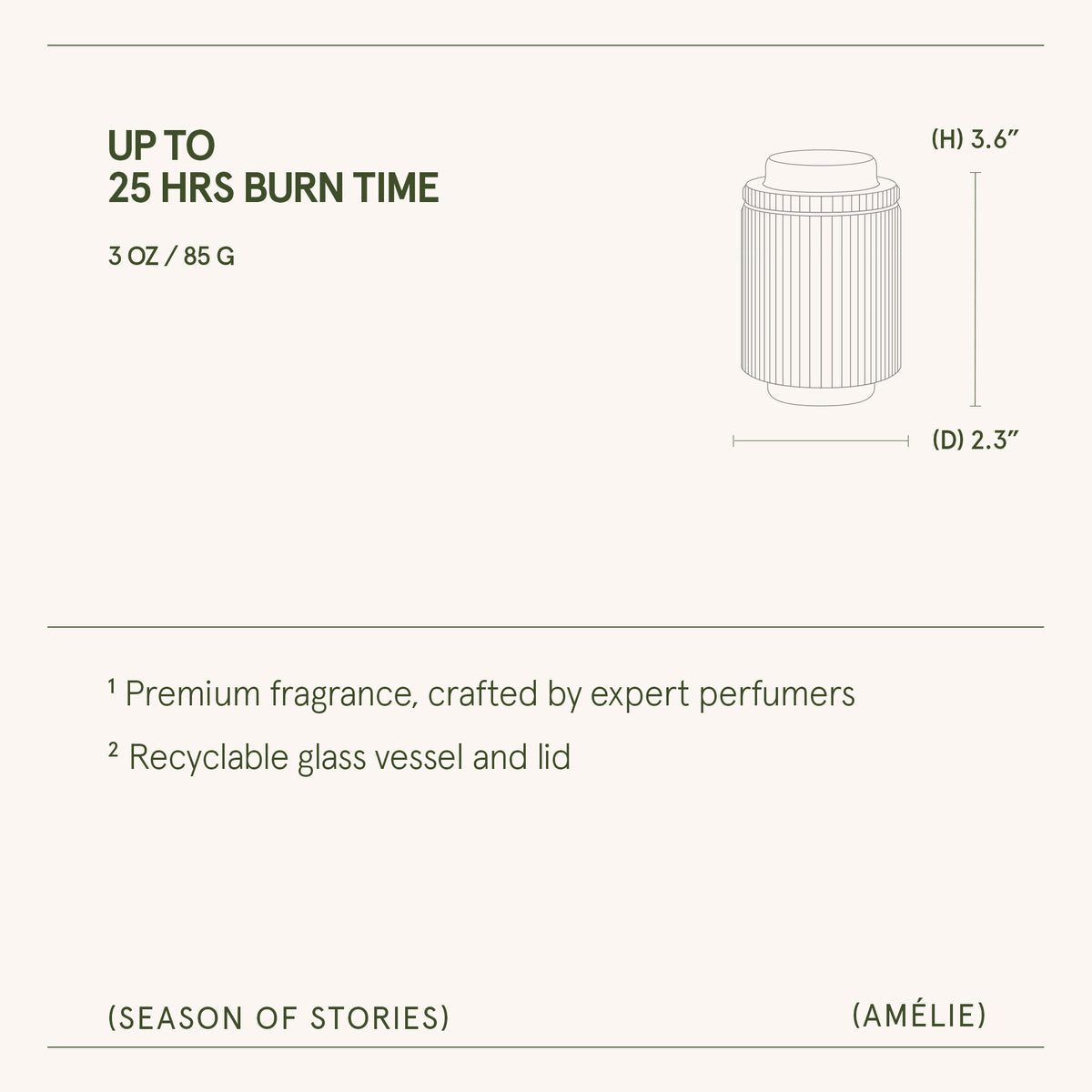 Season of Stories Trio Set Amelie_StarlitGoldenFir_PDP_11oz_6 La Jolie Muse