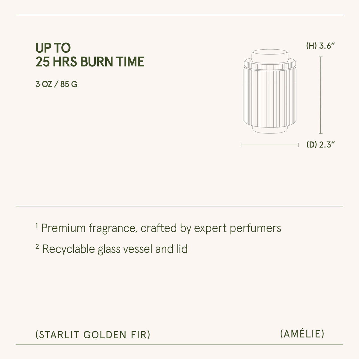 Amélie – Starlit Golden Fir 3oz Candle Amelie_StarlitGoldenFir_PDP_3oz_6 La Jolie Muse
