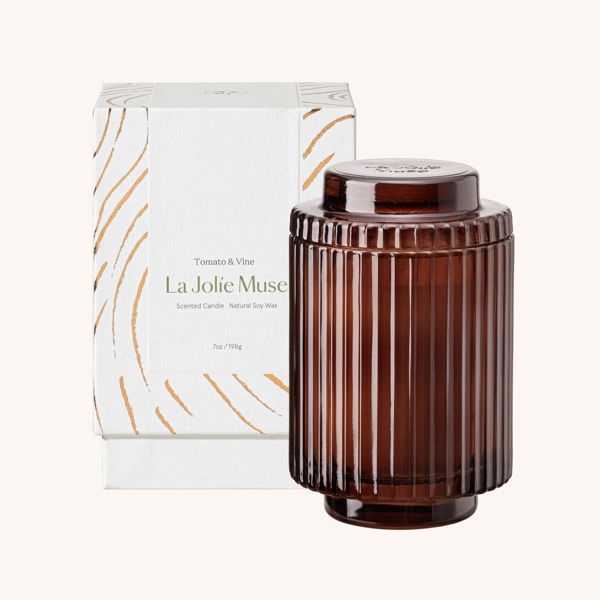 Amélie – Tomato & Vine Candle Amelie_TomatoVine_PDP_7oz_box La Jolie Muse