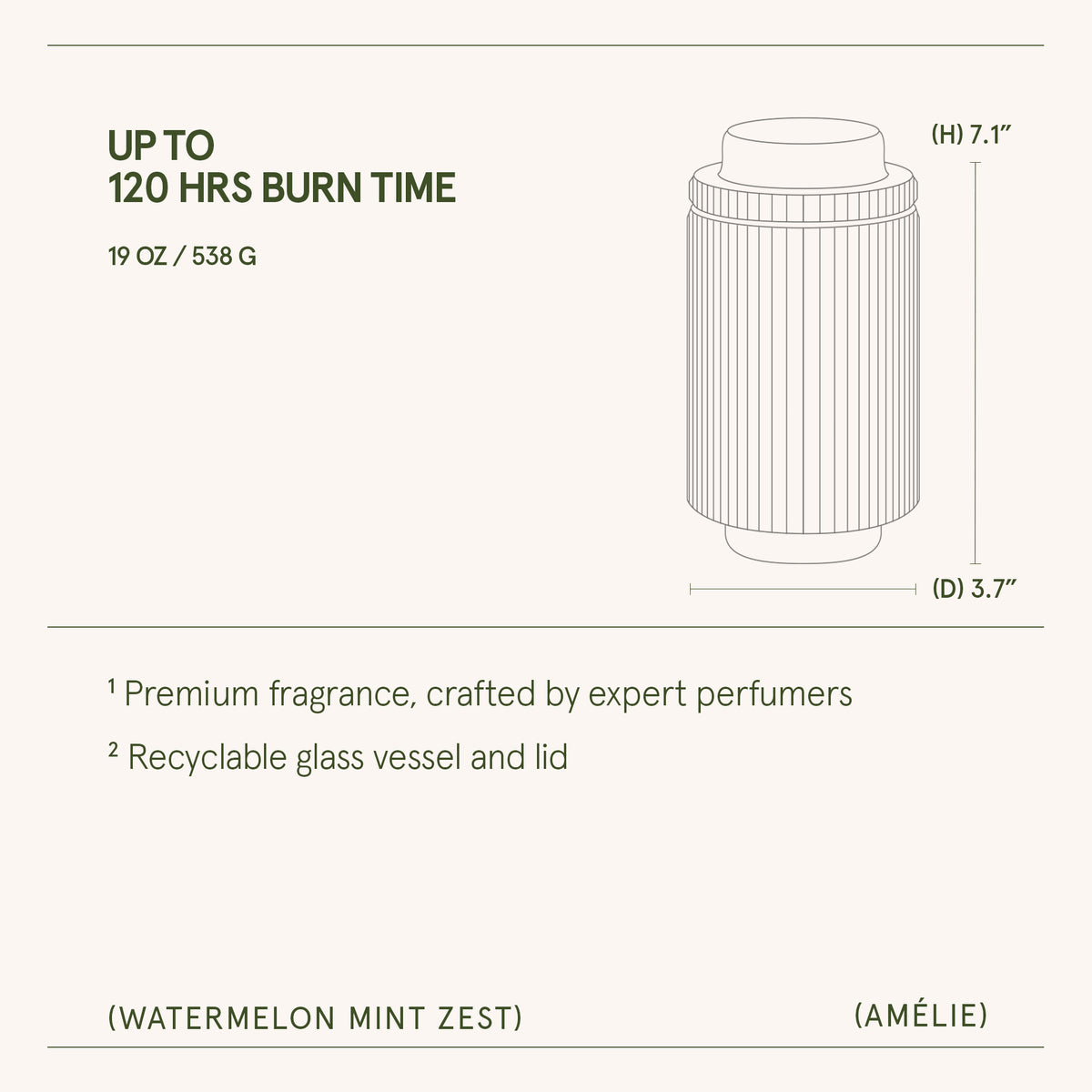 Amélie – Watermelon Mint Zest Candle Amelie_WatermelonMintZest_PDP_19oz_6 La Jolie Muse