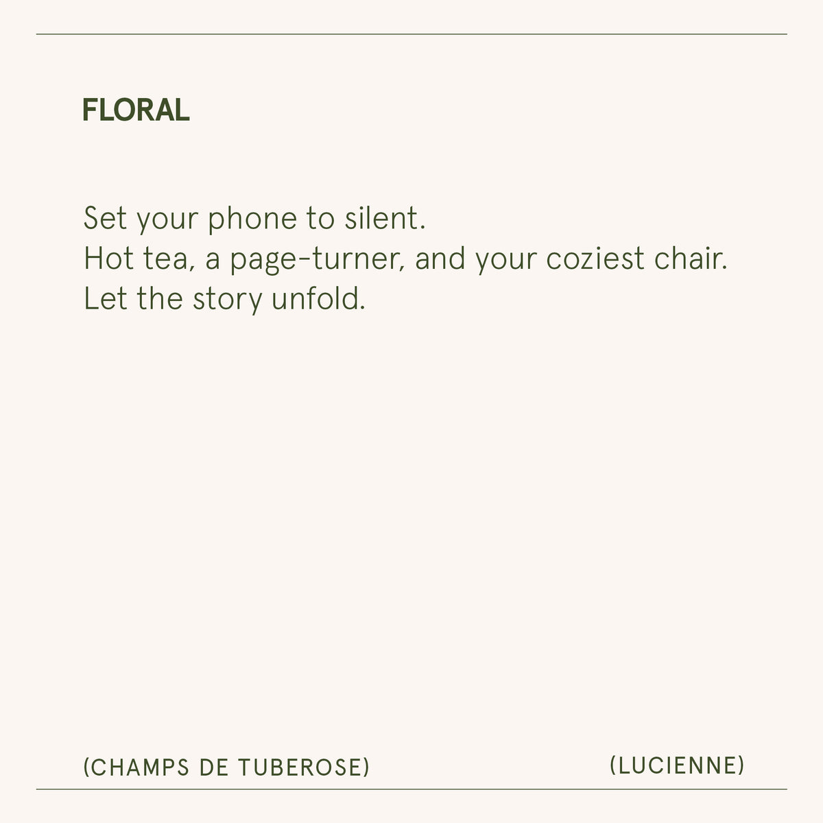 Lucienne - Champs de Tuberose Candle Lucienne_ChampsdeTuberose_PDP_8oz_7 La Jolie Muse