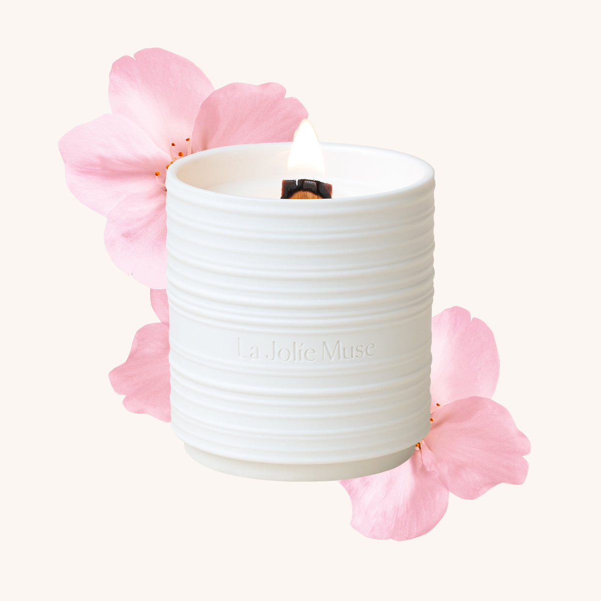 Lucienne - Cherry Sakura Candle Lucienne_CherrySakura_PDP_8oz_hover La Jolie Muse