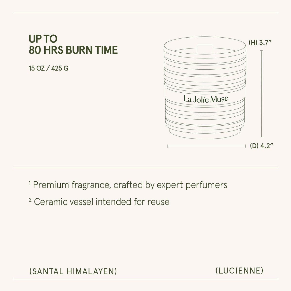 Lucienne - Santal Himalayen Candle Lucienne_SantalHimalayen_PDP_15oz_6_27691a62-c223-4607-8a6d-b4ea74306d54 La Jolie Muse
