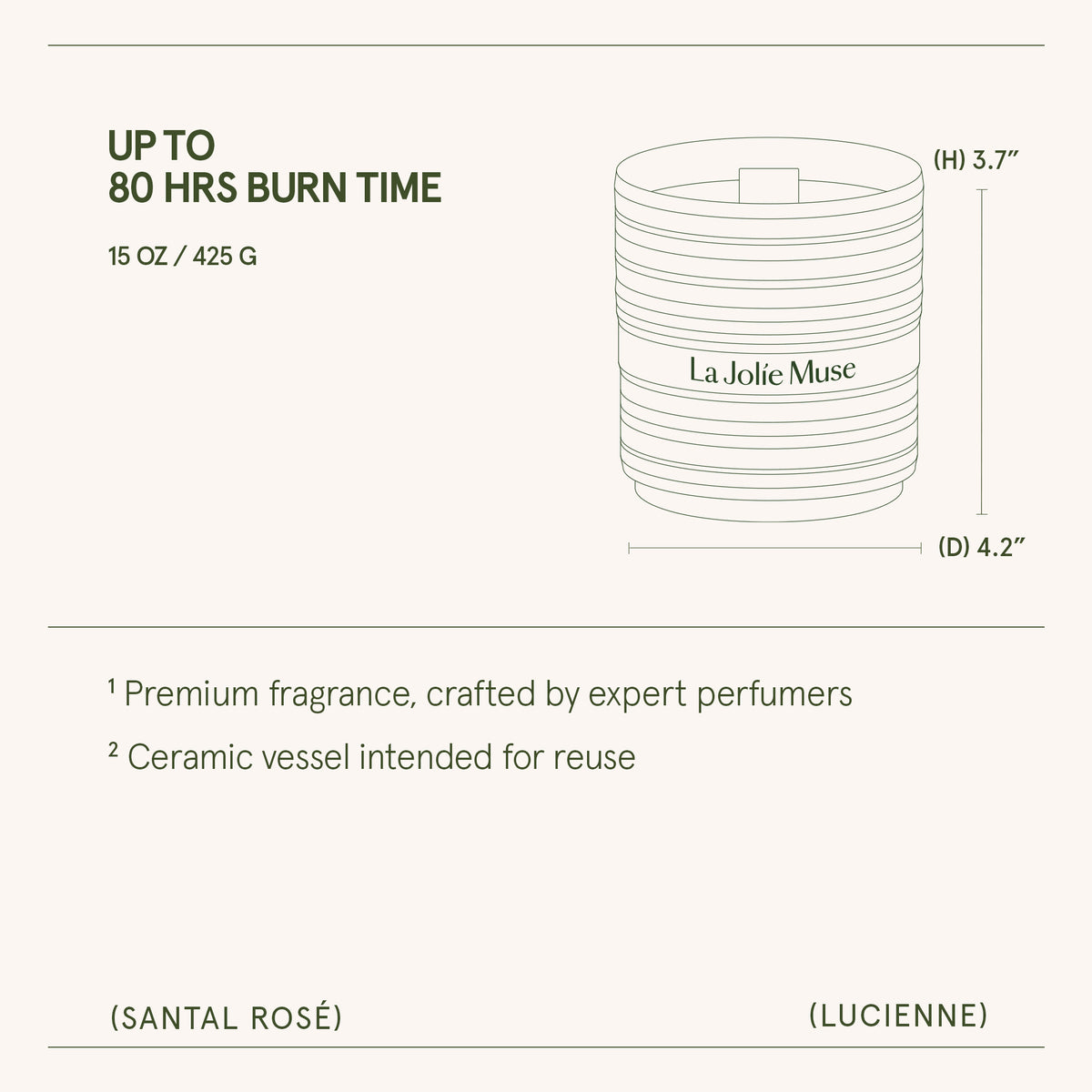 Lucienne - Santal Rosé Candle Lucienne_SantalRose_PDP_15oz_6_0a103621-c2a5-4466-b36a-2d42b057c712 La Jolie Muse