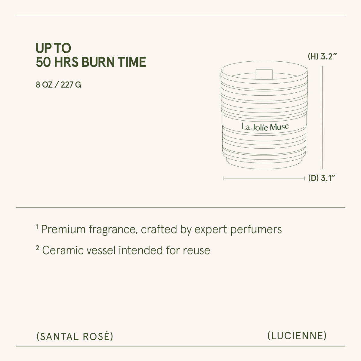 Lucienne - Santal Rosé Candle Lucienne_SantalRose_PDP_8oz_6 La Jolie Muse