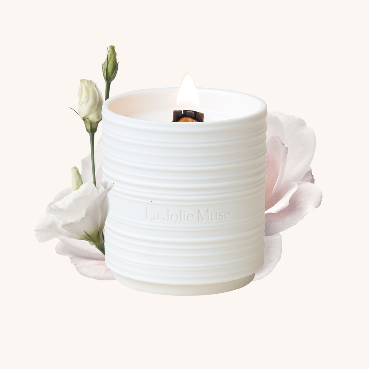 Lucienne - Santal Rosé Candle Lucienne_SantalRose_PDP_8oz_hover La Jolie Muse