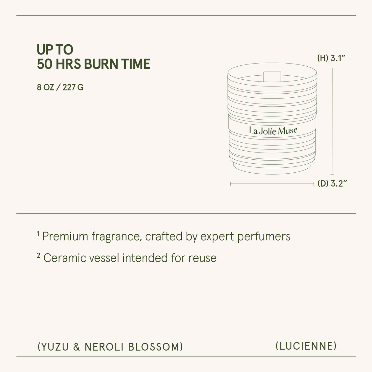 Lucienne - Yuzu & Neroli Blossom Candle Lucienne_YuzuNeroliBlossom_PDP_8oz_6_d4e80f81-bffc-4f35-9d84-b24f892b6dd3 La Jolie Muse