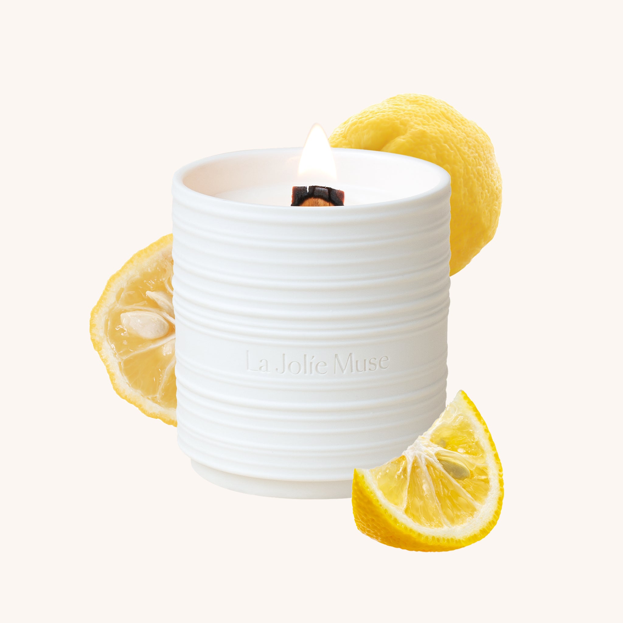 Lucienne - Yuzu & Neroli Blossom Candle Lucienne_YuzuNeroliBlossom_PDP_8oz_hover LA JOLIE MUSE