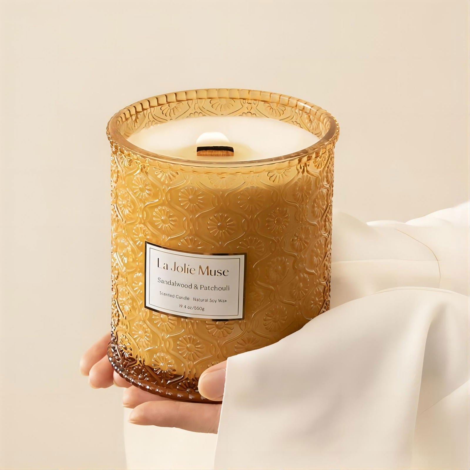 Maelyn - Sandalwood & Patchouli 19.4oz Candle Candles Maelyn_-_Sandalwood_Patchouli_19.4oz_Candle-5654131 La Jolie Muse