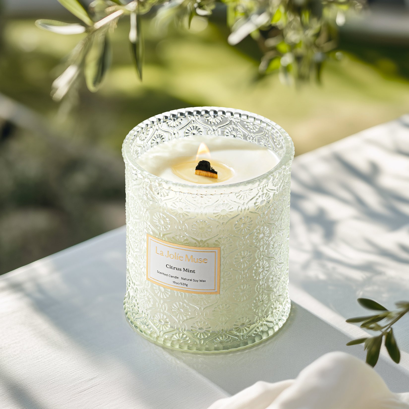 Maelyn - Citrus Mint 19oz Candle Candles Maelyn_CitrusMint_PDP_19oz_3 La Jolie Muse