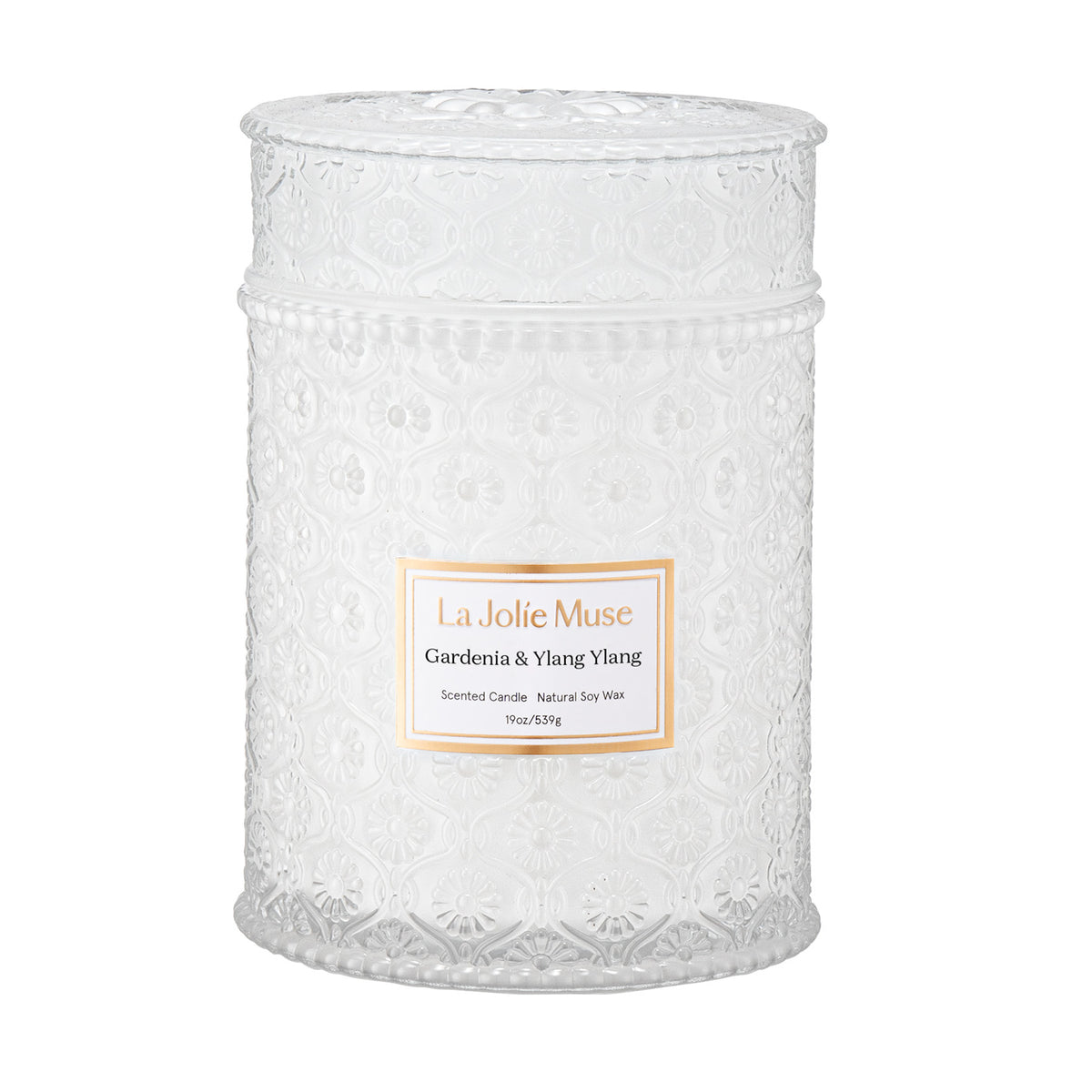 Maelyn - Gardenia & Ylang Ylang 19oz Candle Candles Maelyn_GardeniaYlangYlang_PDP_19oz_1 La Jolie Muse