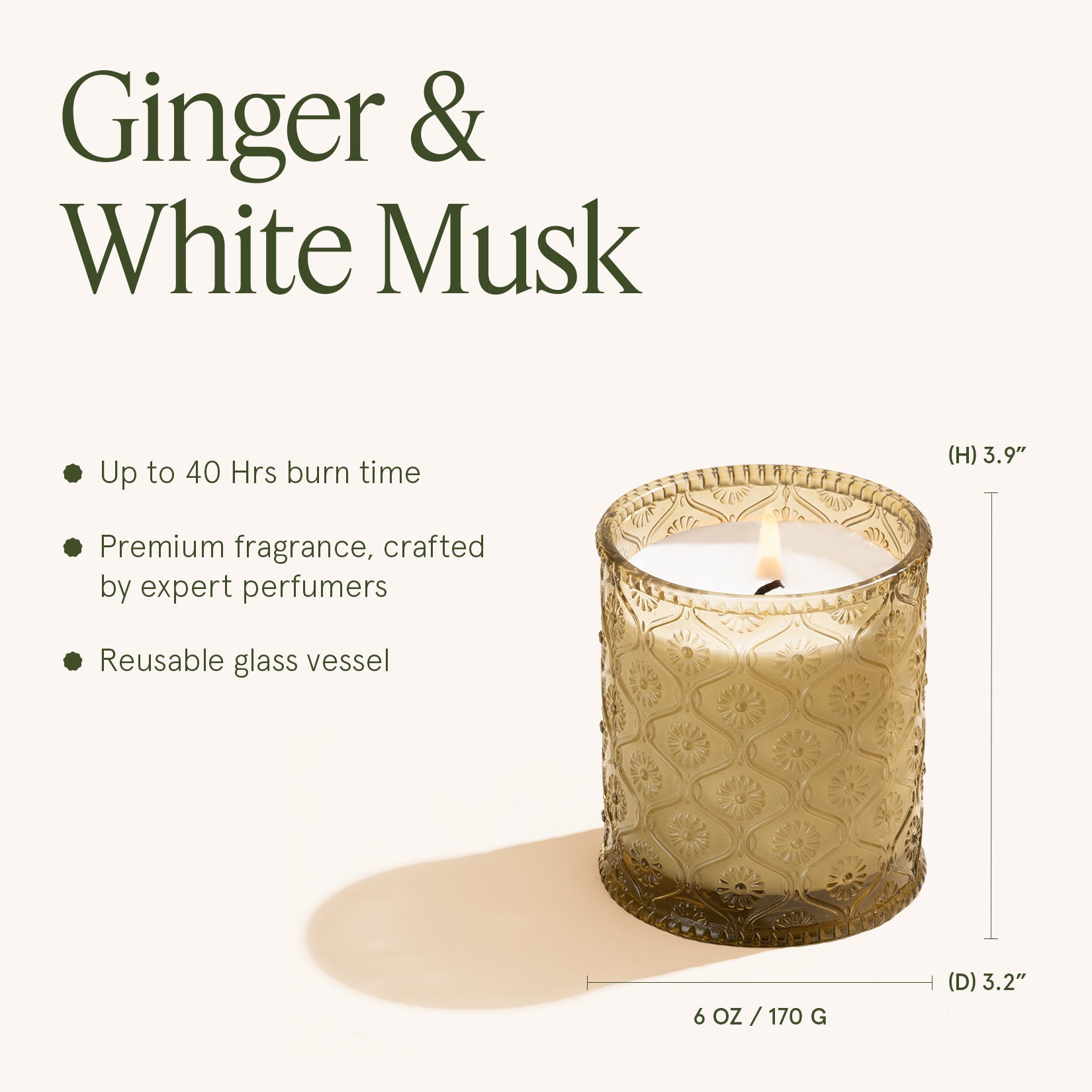 Maelyn - Ginger & White Musk 6oz Candle Candles Maelyn_GingerWhiteMusk_PDP_6oz_5 La Jolie Muse
