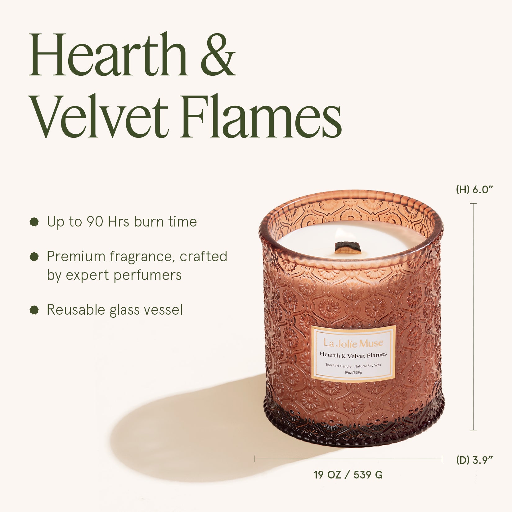 Maelyn Hearth & Velvet Flames 19oz Candle Candles Maelyn_HearthVelvetFlames_PDP_19oz_5 La Jolie Muse