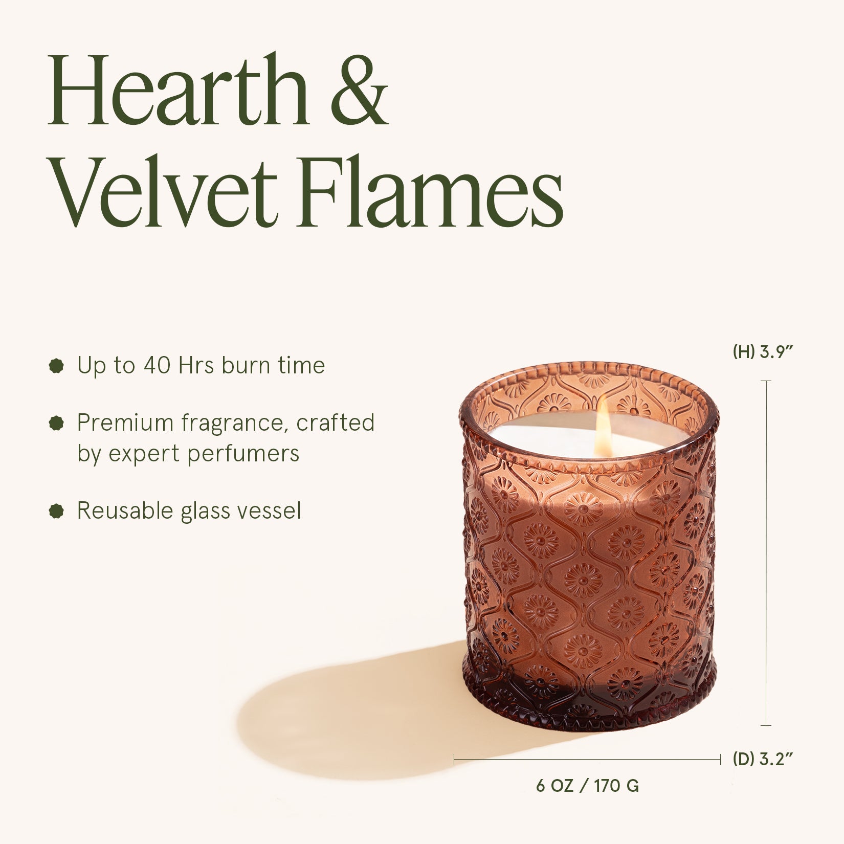 Maelyn - Hearth & Velvet Flames 6oz Candle Candles Maelyn_HearthVelvetFlames_PDP_6oz_5 La Jolie Muse
