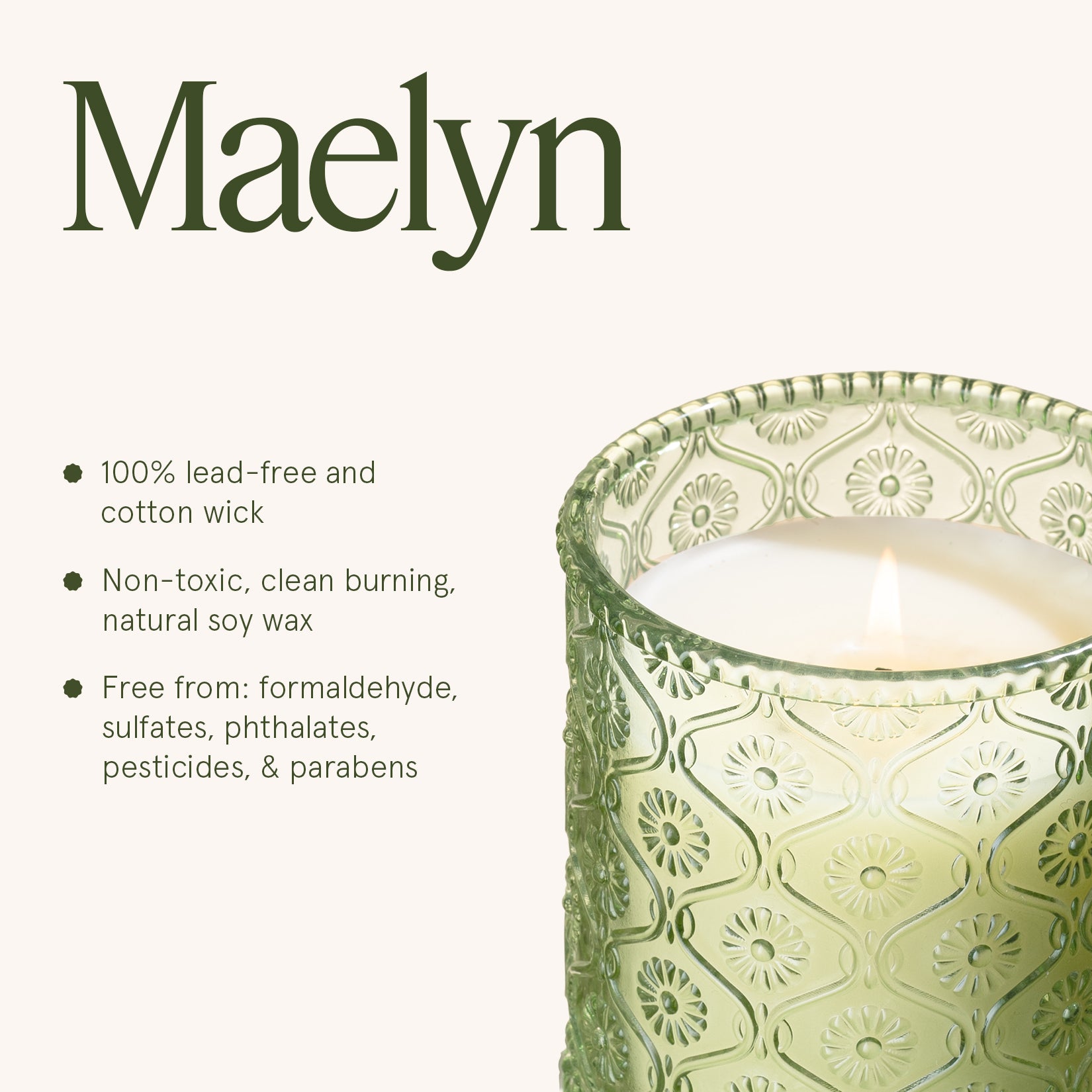 Maelyn - Kyoto Vine & Moss 6oz Candle Candles Maelyn_KyotoVineMoss_PDP_6oz_6 La Jolie Muse