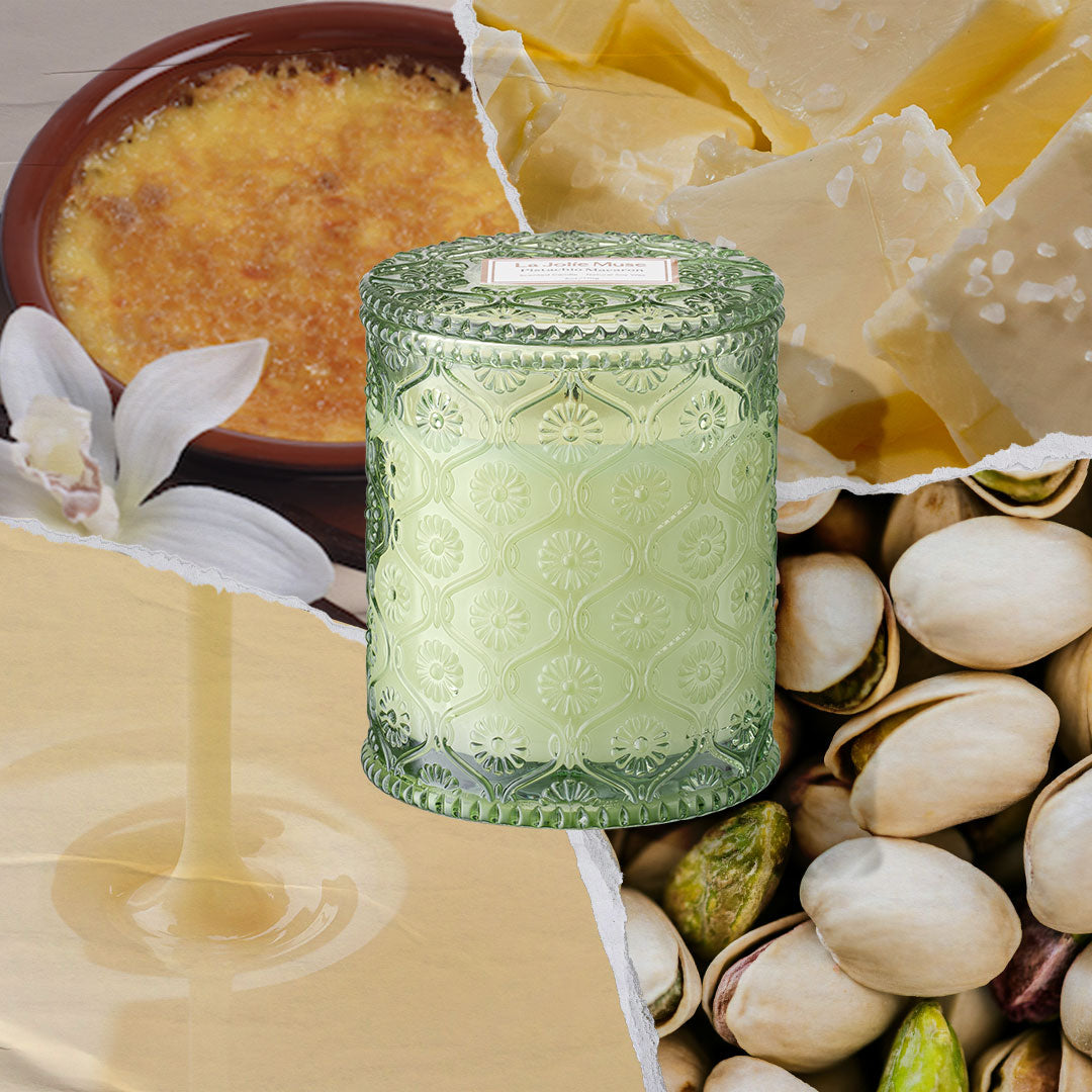 Maelyn - Pistachio Macaron 6oz Candle Candles Maelyn_PistachioMacaron_PDP_6oz_2 La Jolie Muse