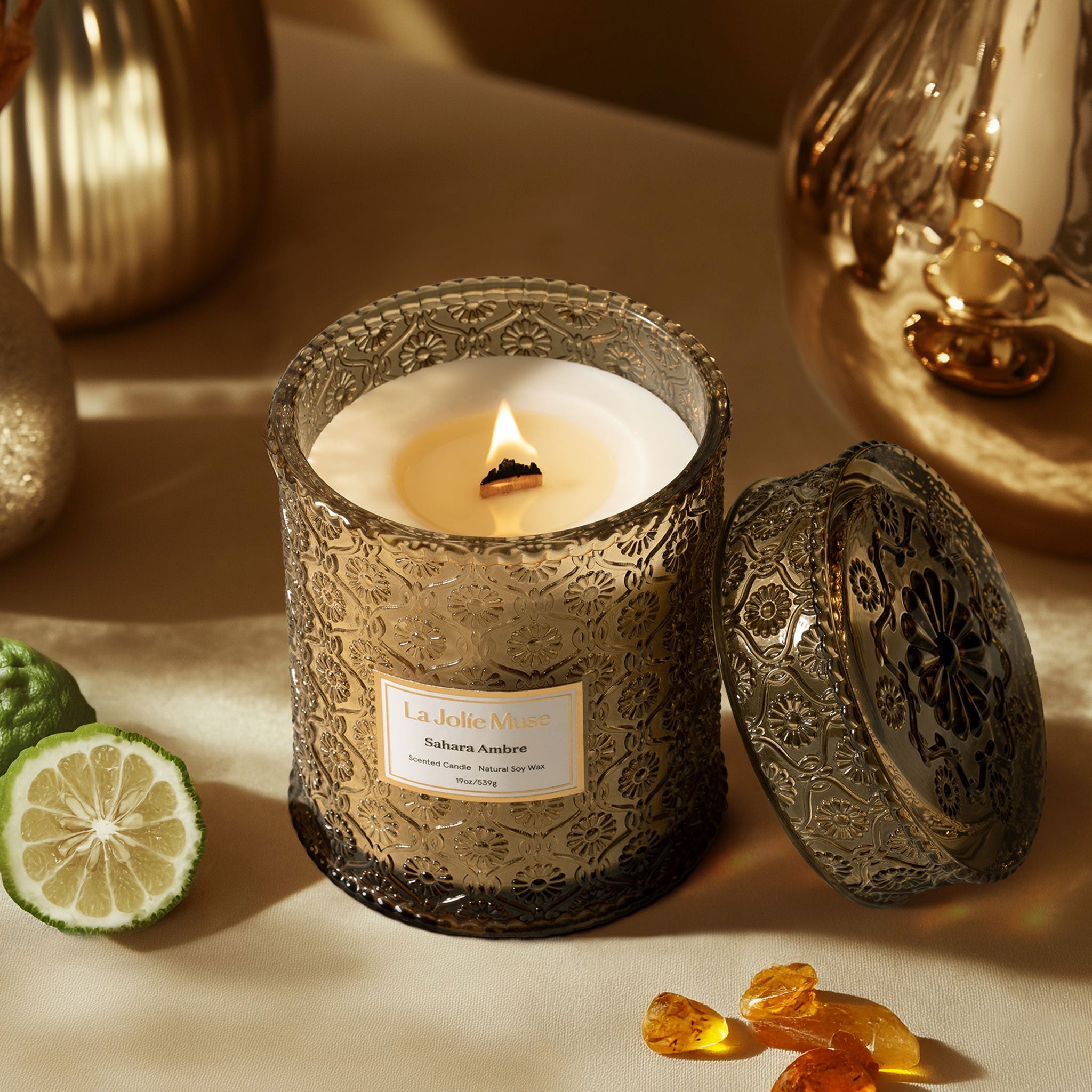 Maelyn - Sahara Ambre 19oz Candle Candles Maelyn_SaharaAmbre_PDP_19oz_3_b68f25e0-3e8f-4563-ab1c-824508052e49 La Jolie Muse