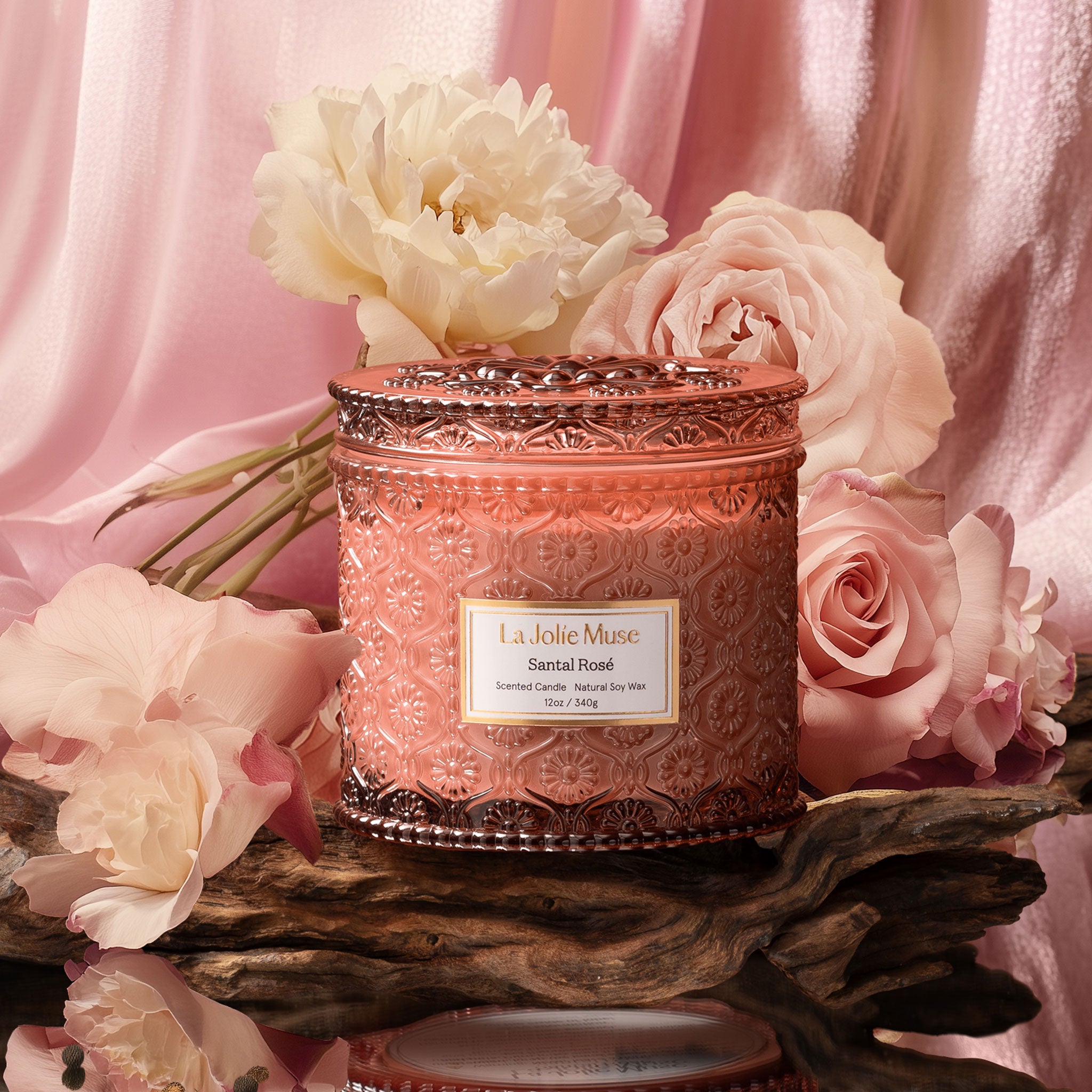 Maelyn - Santal Rosé 12oz Candle Candles Maelyn_SantalRose_PDP_12oz_3_6887ac5d-7d11-42f5-bf01-a5293c334351 La Jolie Muse