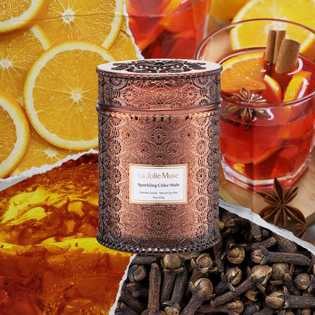 Maelyn - Sparkling Cider Mule 19oz Candle Candles Maelyn_SparklingCiderMule_PDP_19oz_2 La Jolie Muse