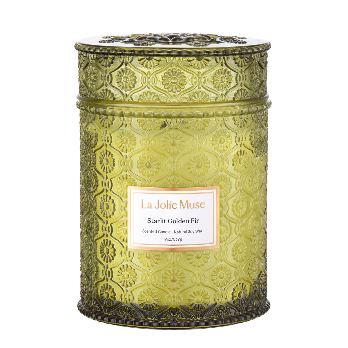 Maelyn - Starlit Golden Fir 19oz Candle Candles Maelyn_StarlitGoldenFir_PDP_19oz_1 La Jolie Muse