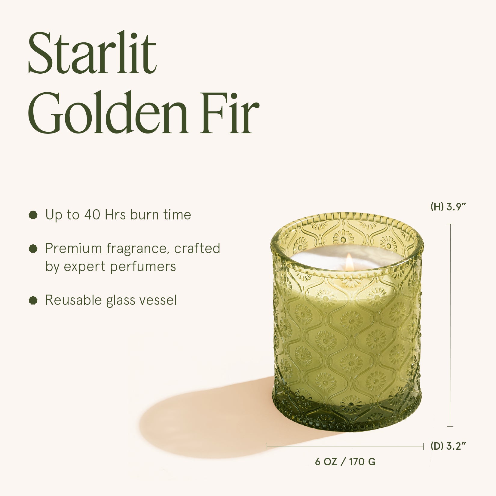 Maelyn - Starlit Golden Fir 6oz Candle Candles Maelyn_StarlitGoldenFir_PDP_6oz_5 La Jolie Muse