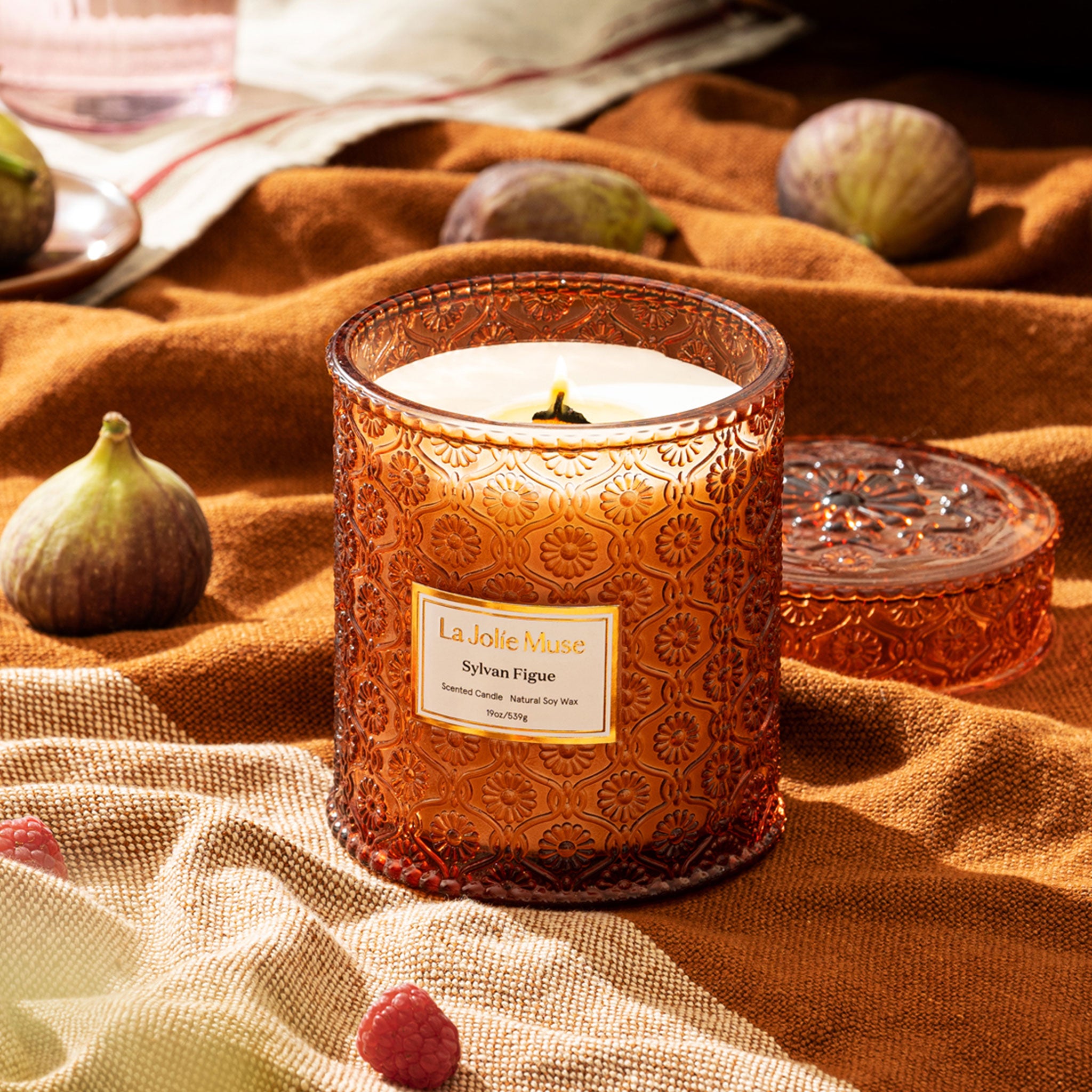 Maelyn - Sylvan Figue 19oz Candle Candles Maelyn_SylvanFigue_PDP_19oz_3 La Jolie Muse