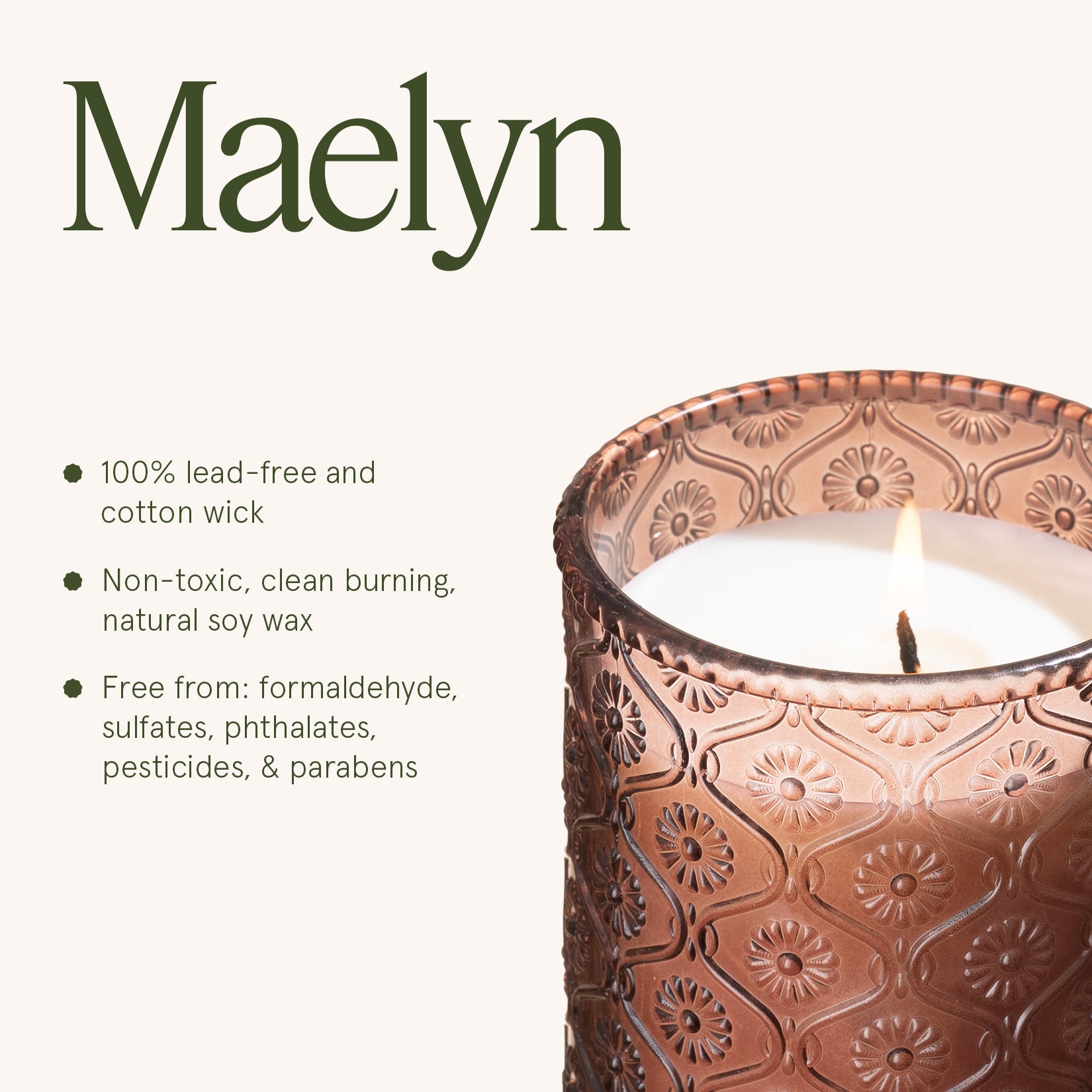 Maelyn - Tomato & Vine 6oz Candle Candles Maelyn_TomatoVine_PDP_6oz_6 La Jolie Muse