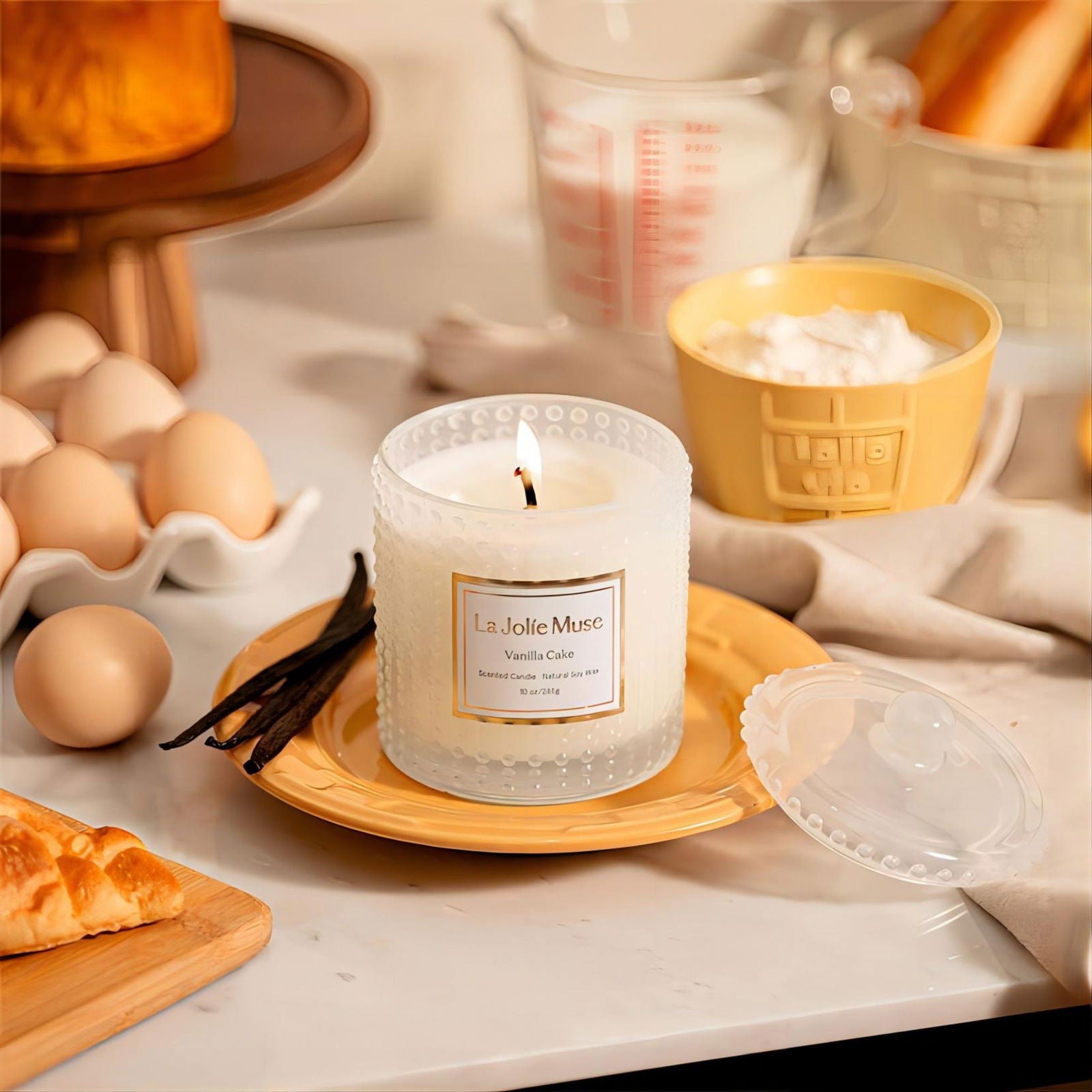 Marvella - Vanilla Cake 10oz Candle Candles Marvella_-_Vanilla_Cake_10oz_Candle-5655083 La Jolie Muse