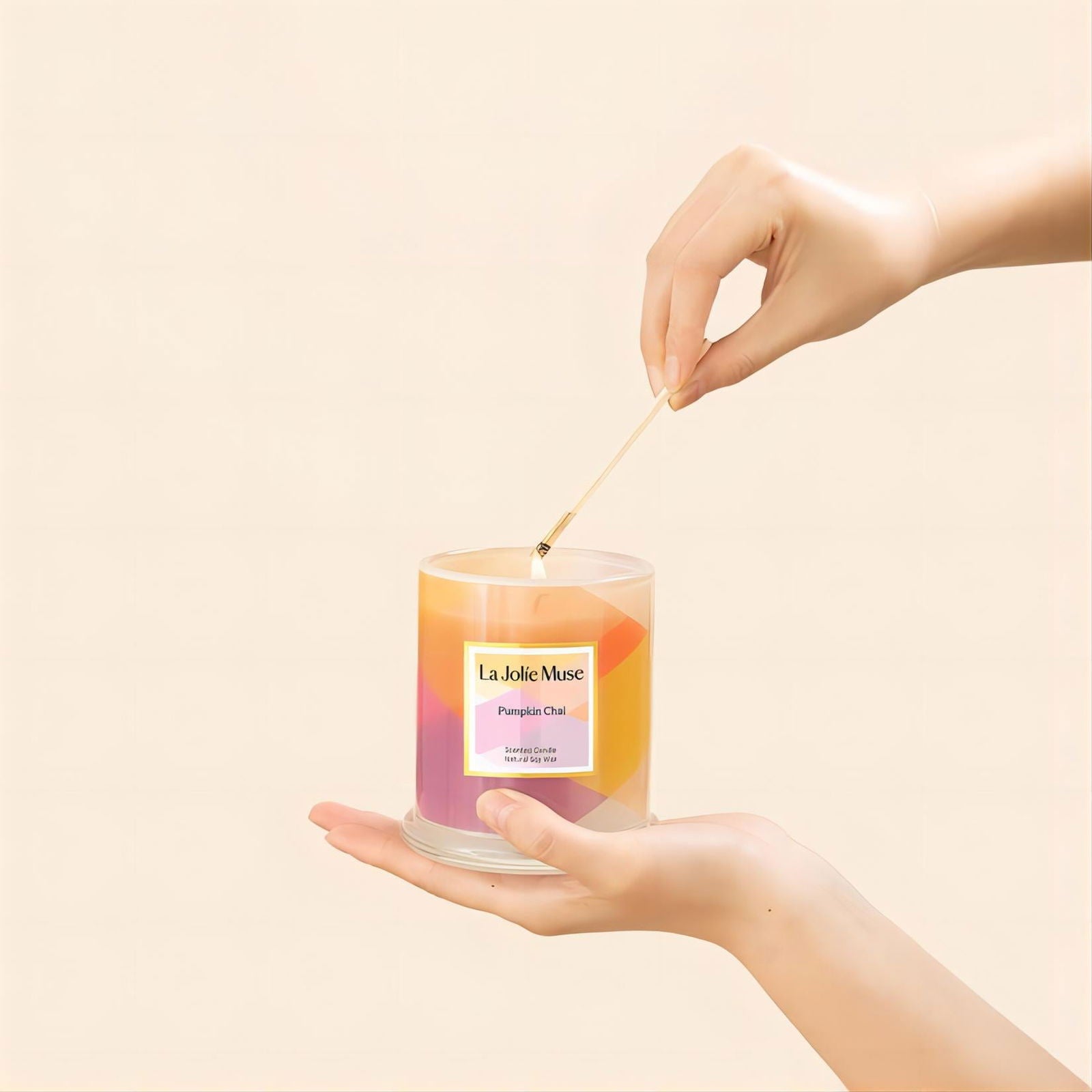 Roesia - Pumpkin Chai 9.9oz Candle Candles Roesia_-_Pumpkin_Chai_9.9oz_Candle-5656737 La Jolie Muse