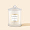 Product Shot of Roesia - Sandalwood Rose 9.9oz candle in the middle