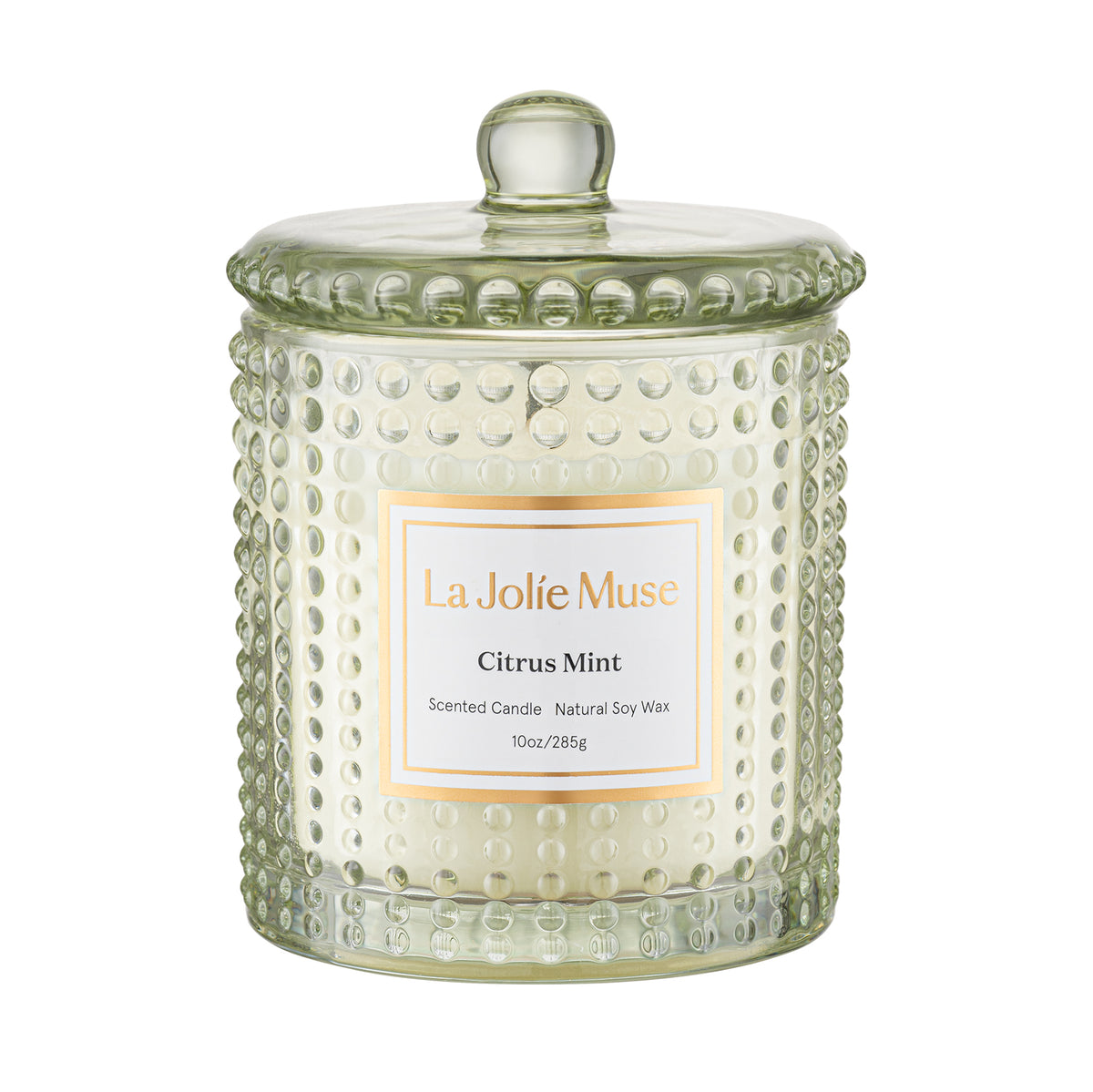 Marvella - Citrus Mint 10oz Candle Candles 1_14_b5fc25a4-e948-4afb-8dba-ee8eb811de3a La Jolie Muse