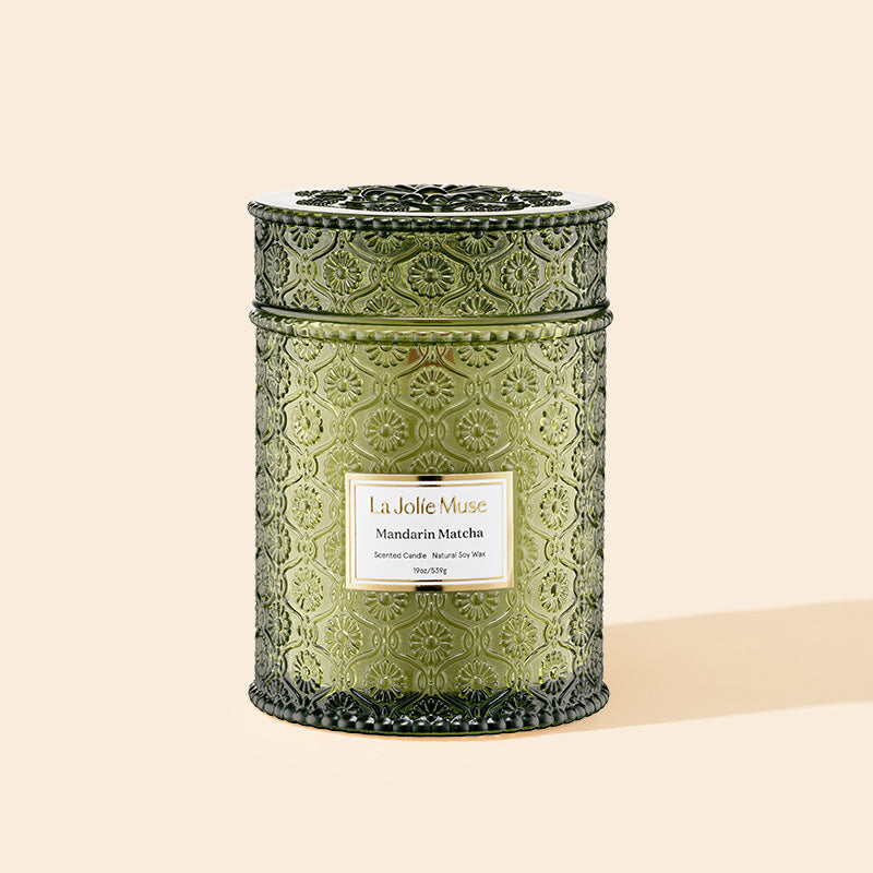 Maelyn - Mandarin Matcha 19oz Candle Candles 1_20 La Jolie Muse