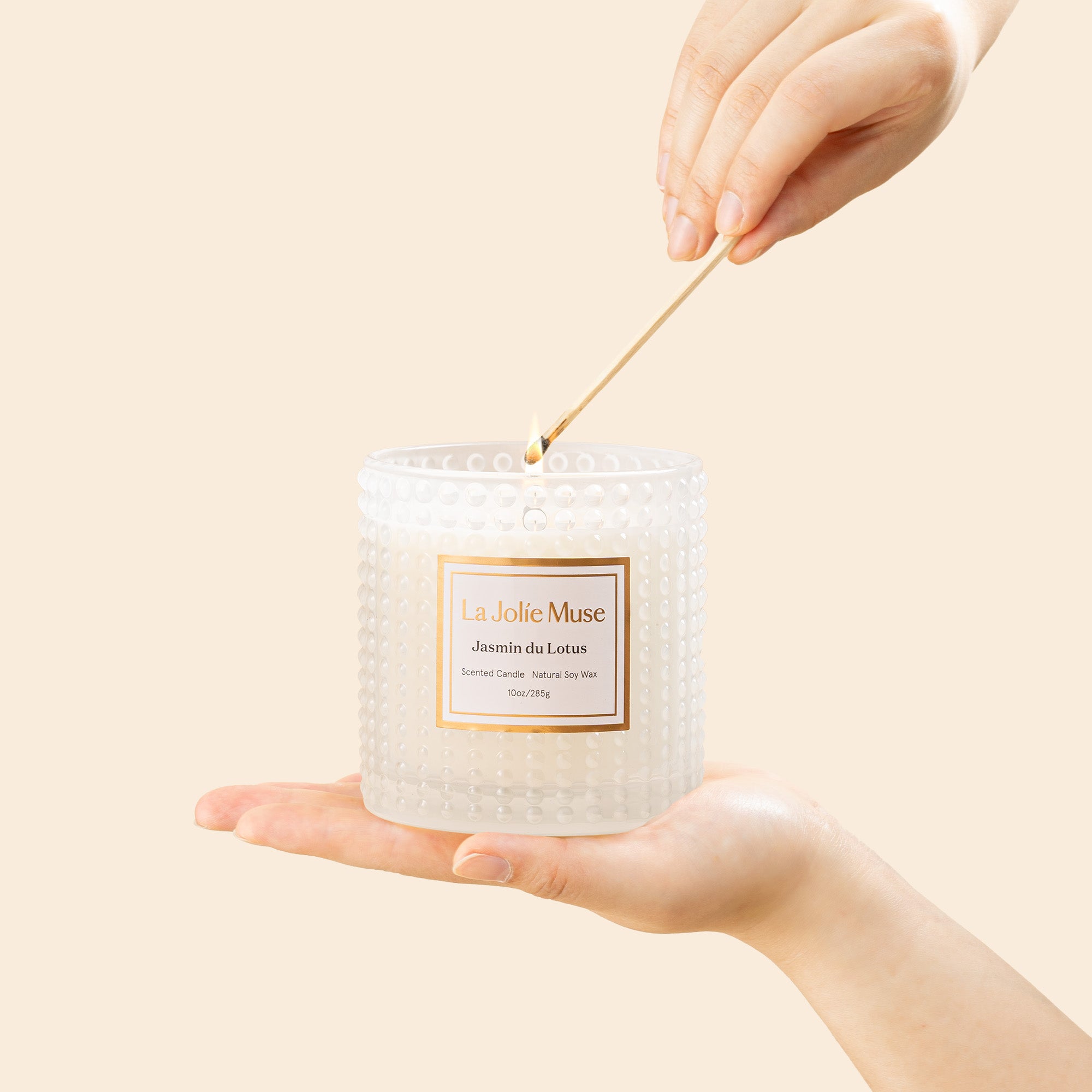 Marvella - Jasmin du Lotus 10oz Candle Candles 2_11_d5d86a49-6f57-4762-85fc-bc9c8adf7065 La Jolie Muse