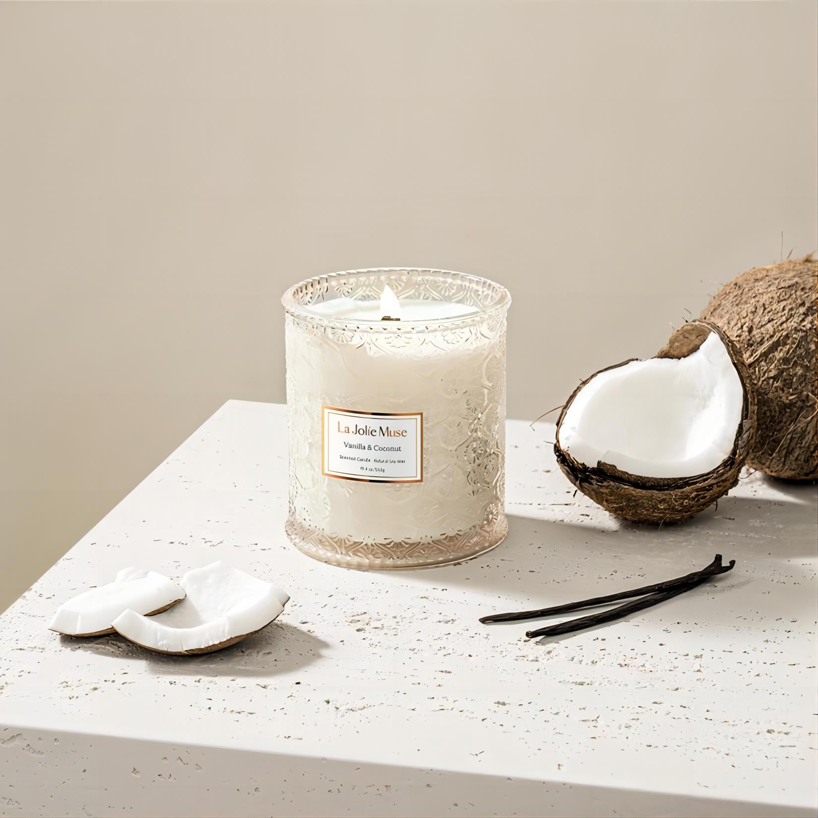 Maelyn - Vanilla & Coconut 19.4oz Candle