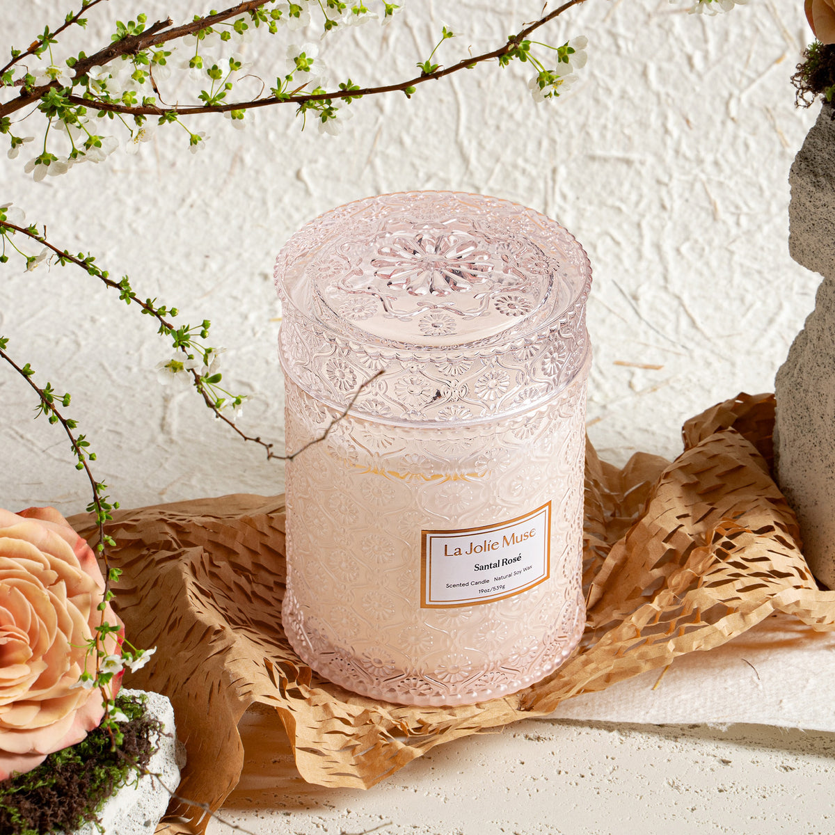 Maelyn - Santal Rosé 19oz Candle
