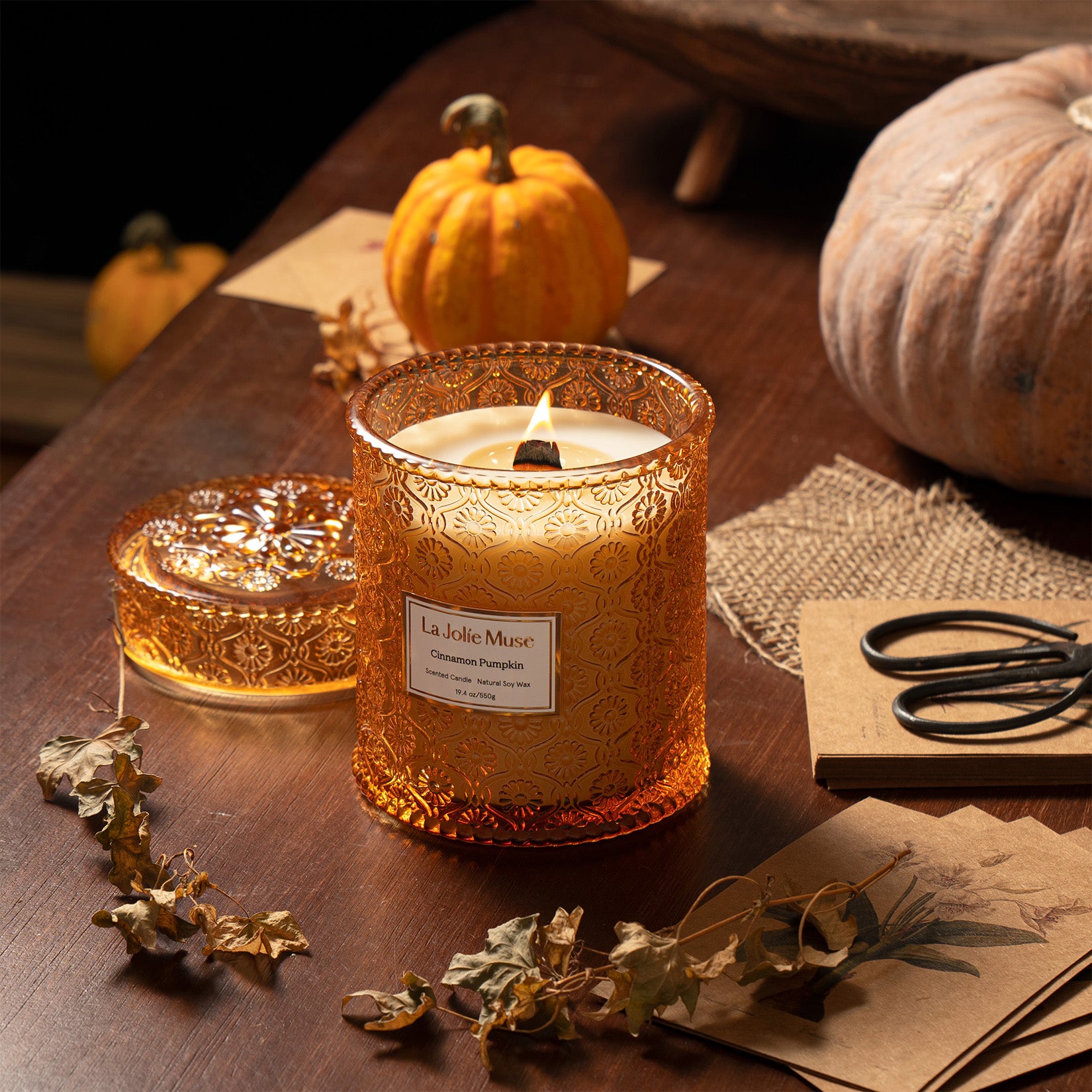 Maelyn - Cinnamon Pumpkin 19.4oz Candle