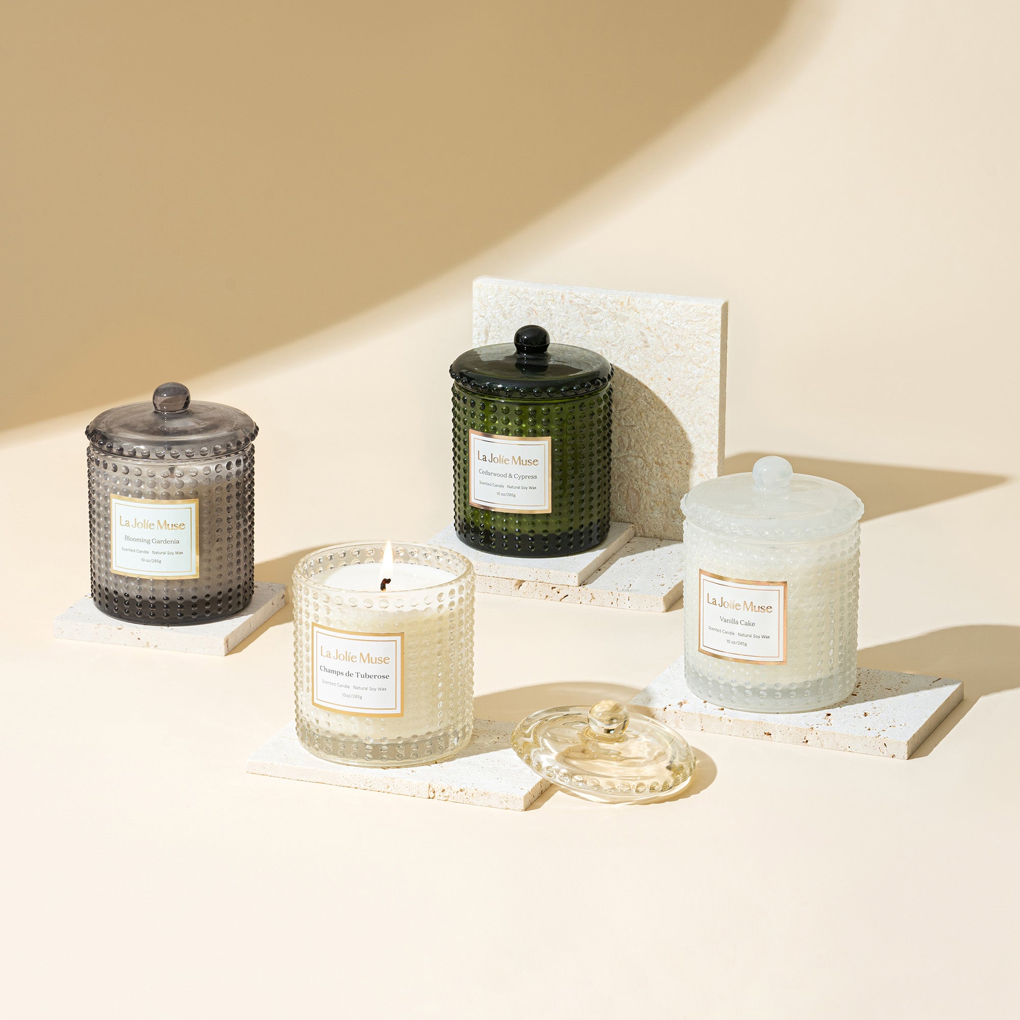 Marvella - Champs de Tuberose 10oz Candle Candles 4_18 La Jolie Muse