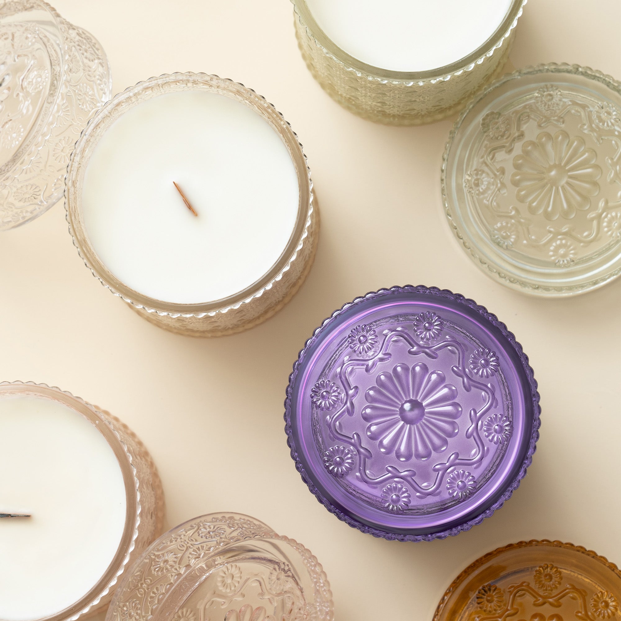 Maelyn - Lavender Suede 19oz Candle Candles 4_bc36d91b-a3bd-4d5a-a580-79908a4ca6e0 La Jolie Muse