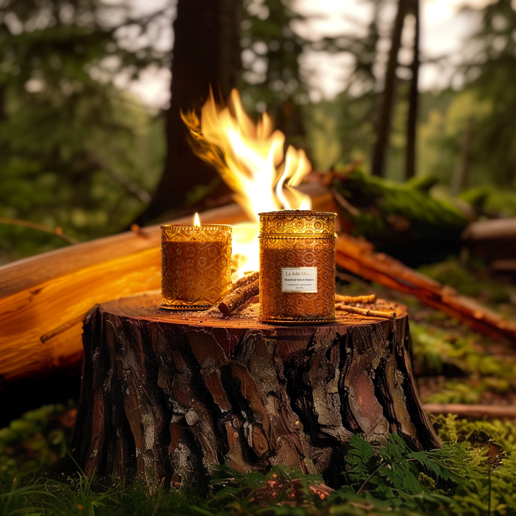 Maelyn - Hearth & Velvet Flames 6oz Candle