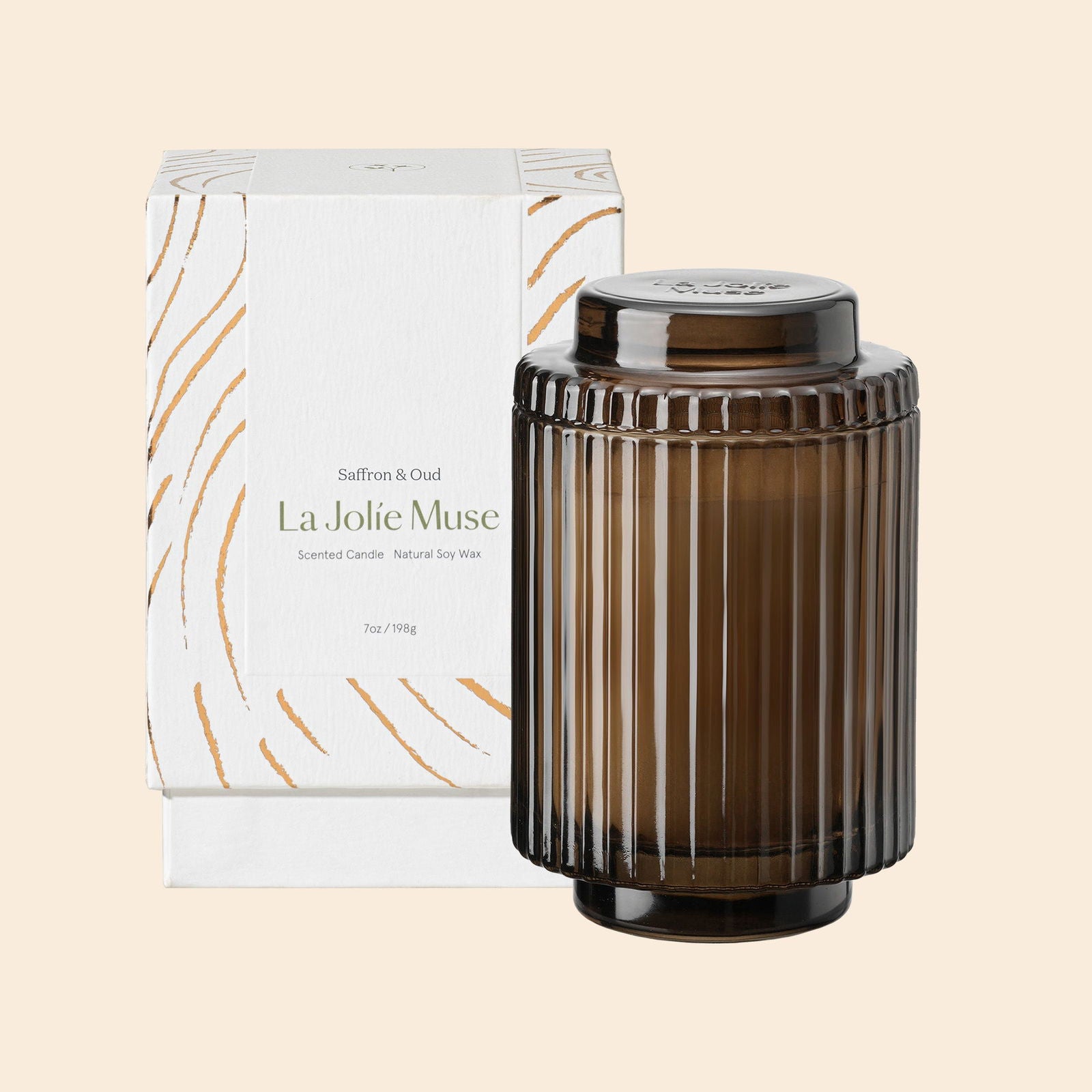 Amélie - Saffron & Oud 7oz Candle