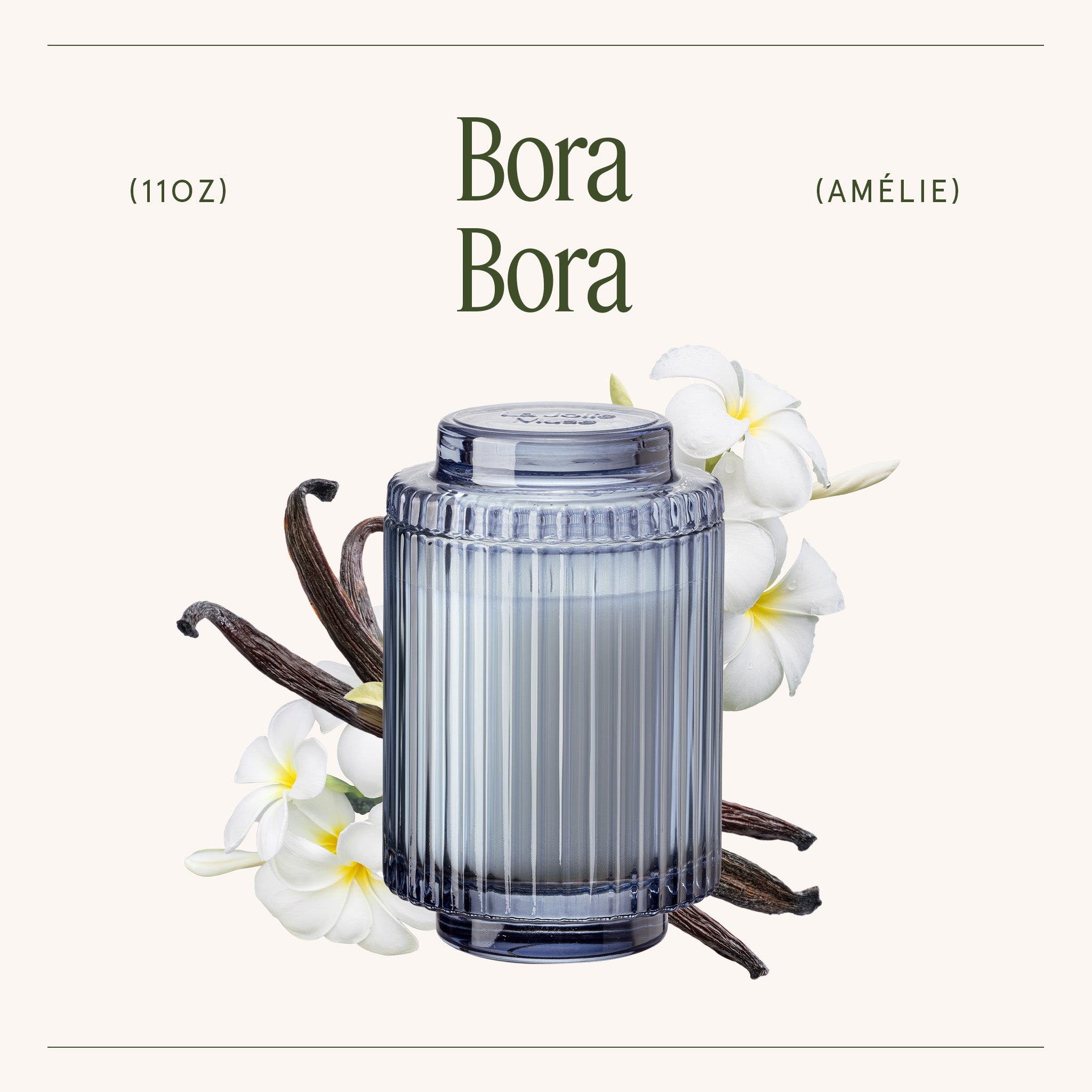 Amélie – Bora Bora Candle Amelie_BoraBora_PDP_11oz_3 LA JOLIE MUSE
